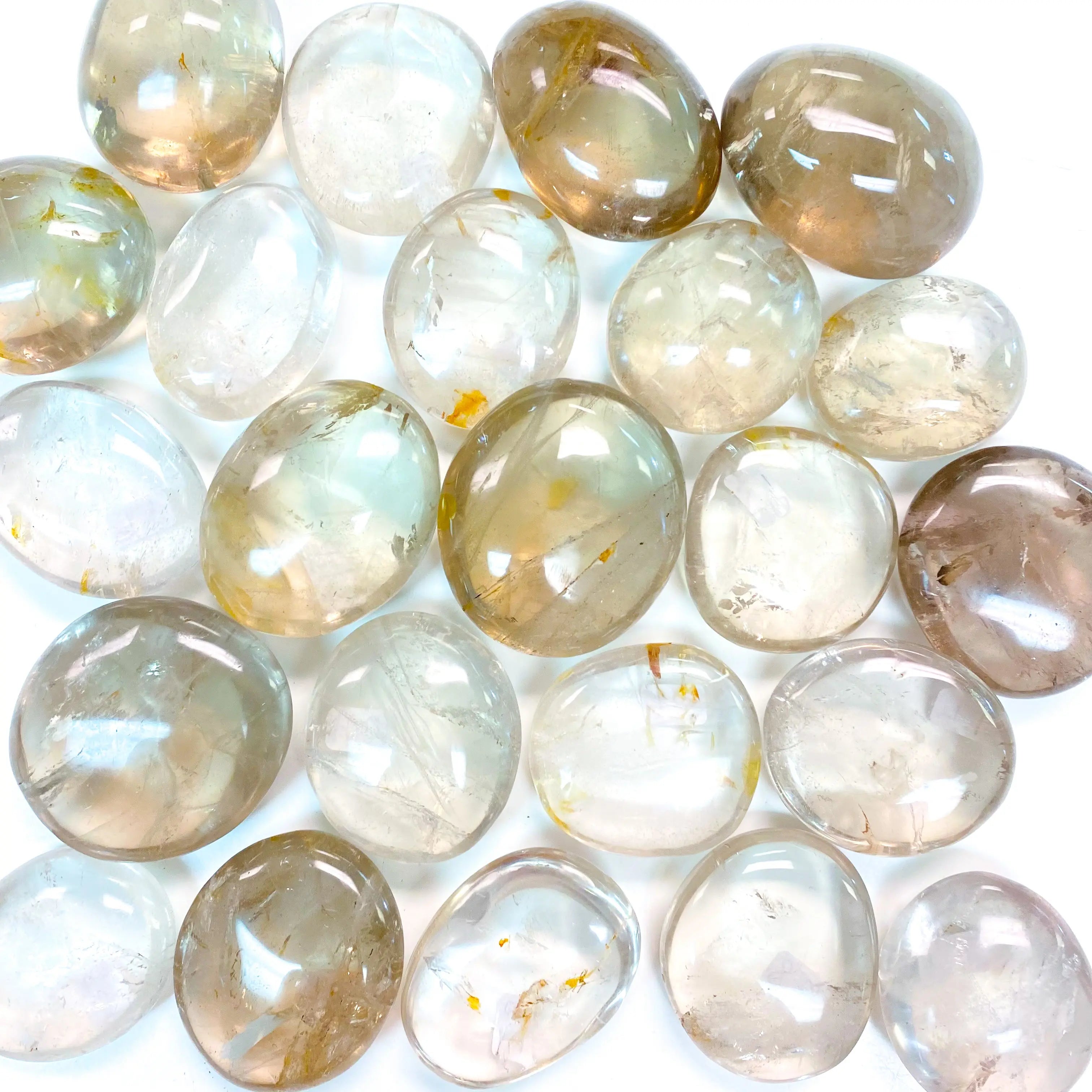Smokey Quartz Palm Stone Arabella Crystals