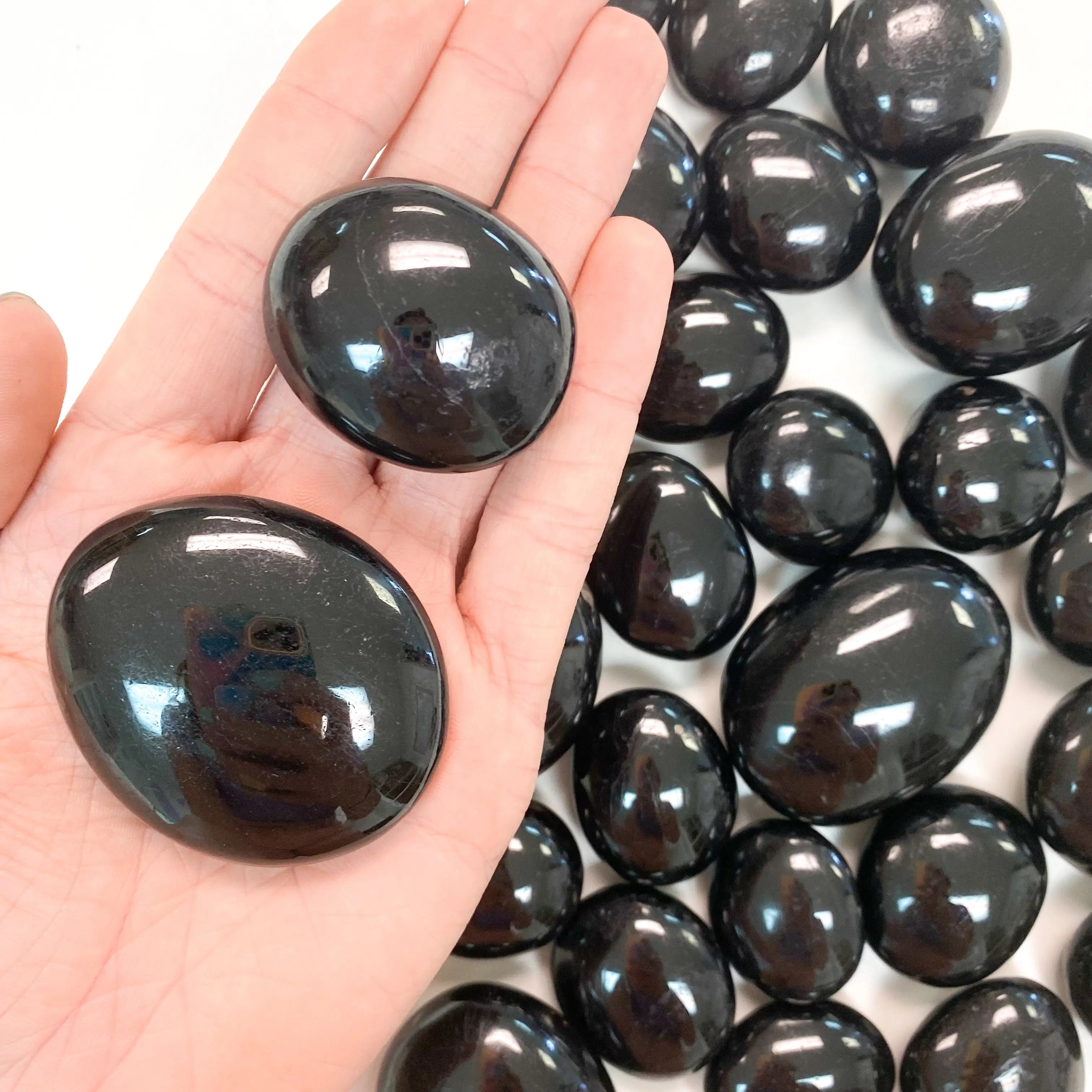 Tourmaline Palm Stone Arabella Crystals