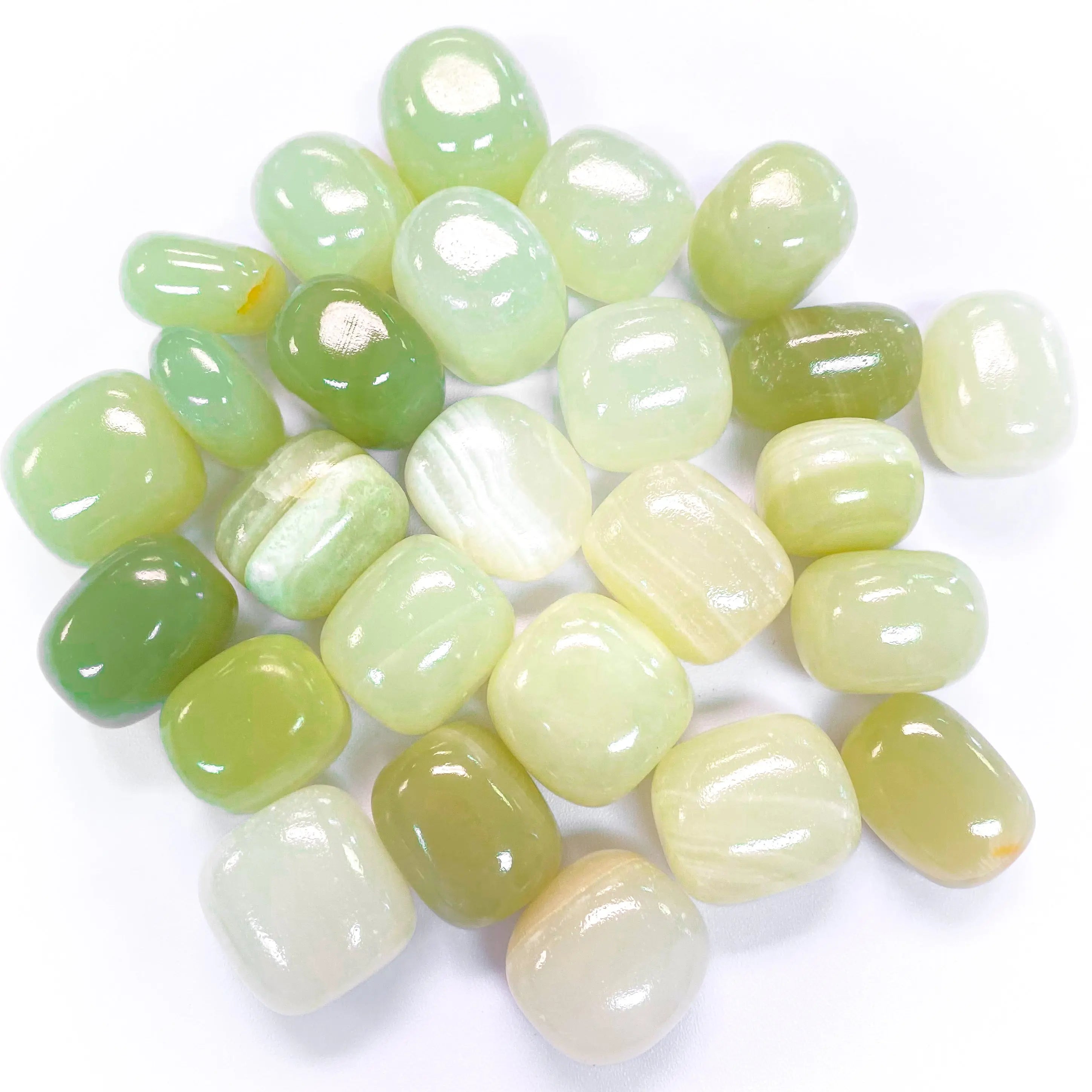Green Onyx Pocket Stone Arabella Crystals