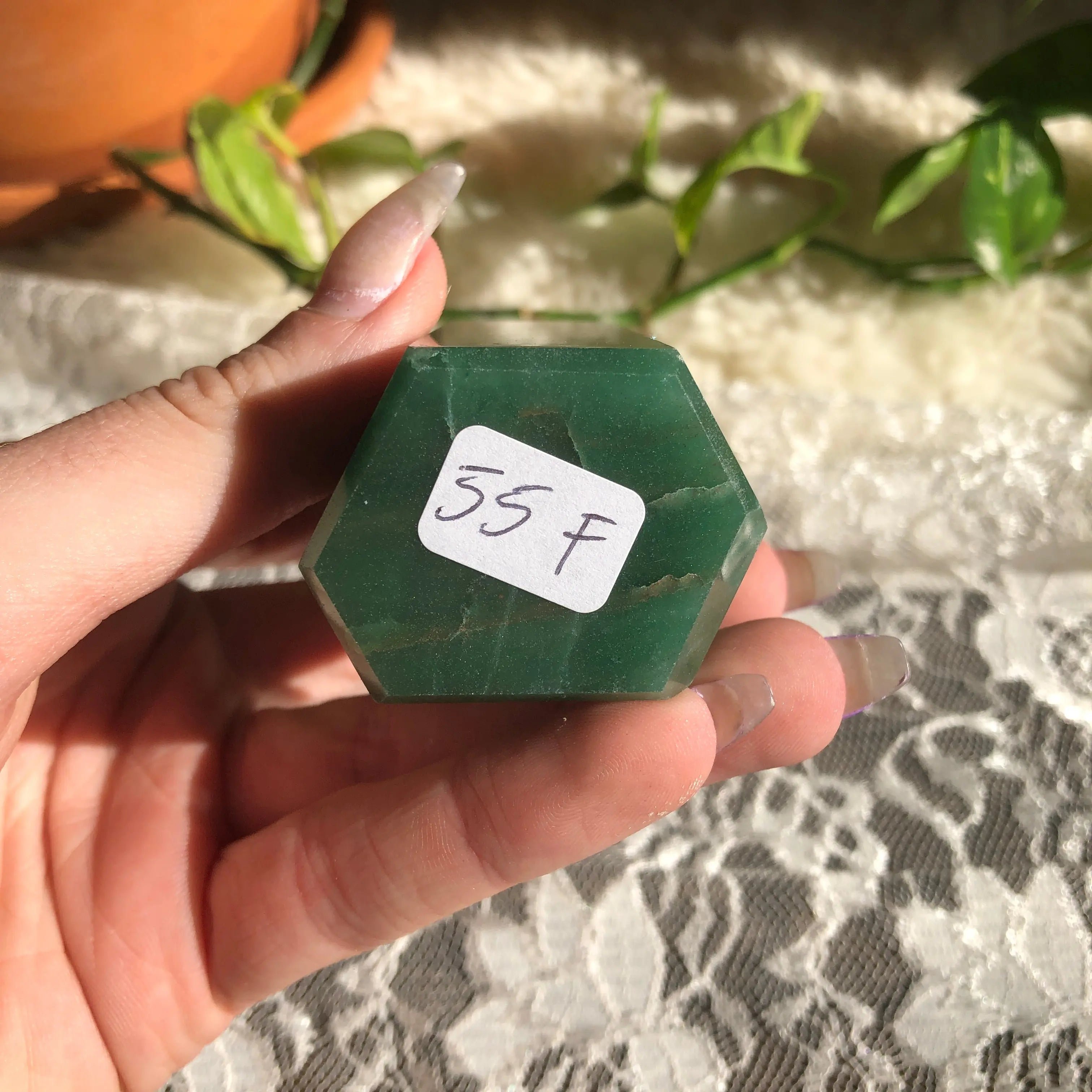 Green Aventurine Point Arabella Crystals