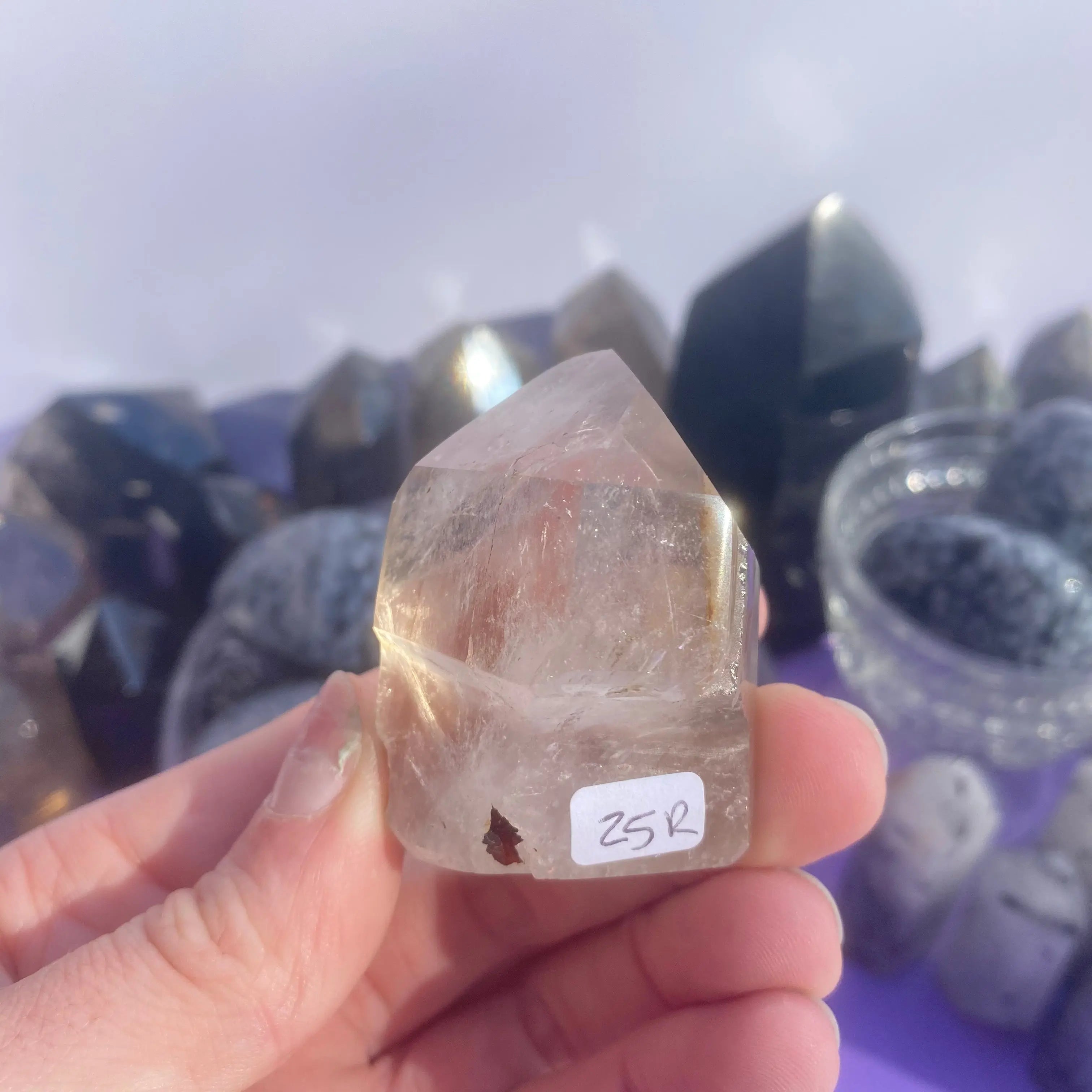Smokey Quartz Point Arabella Crystals