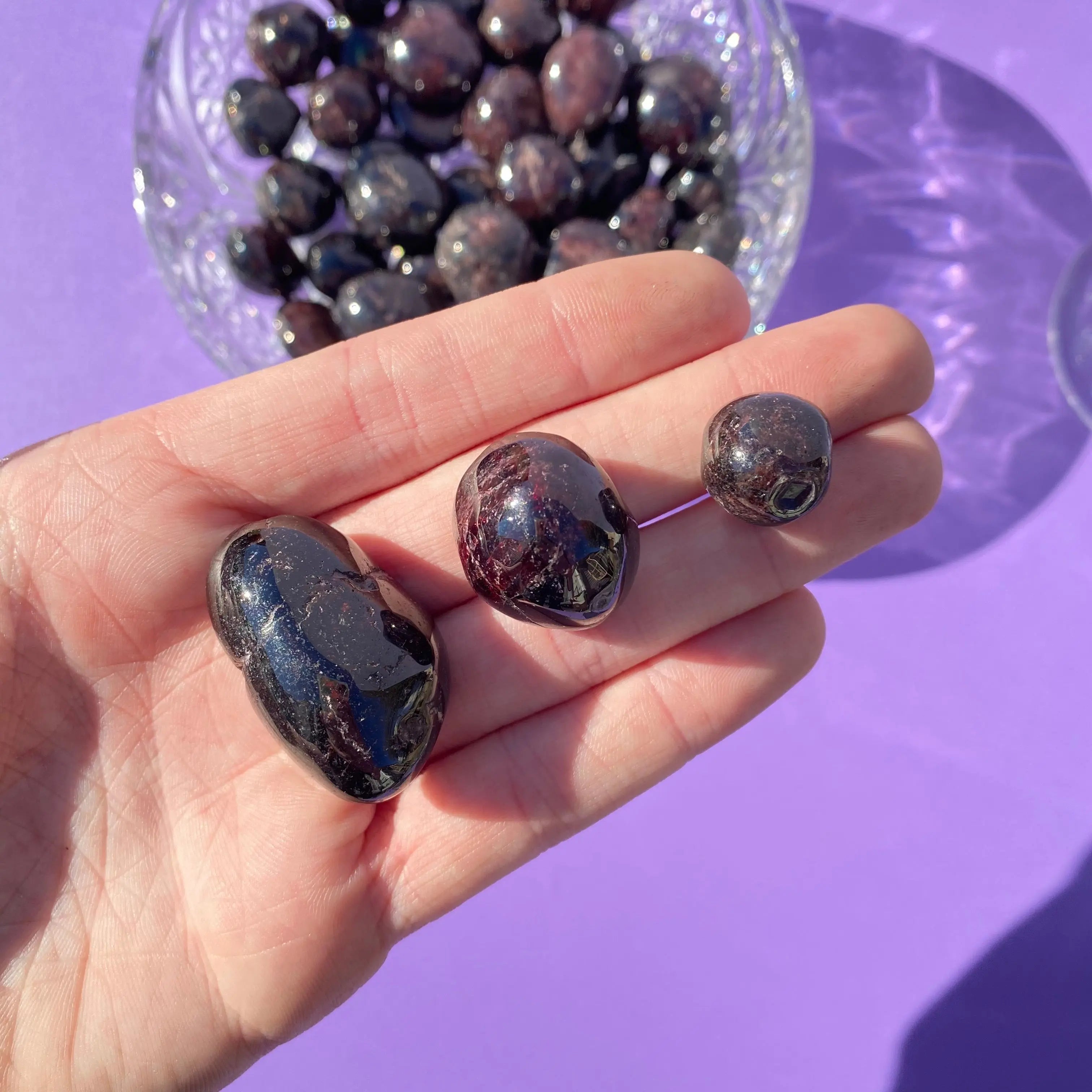 Garnet Pocket Stone Arabella Crystals