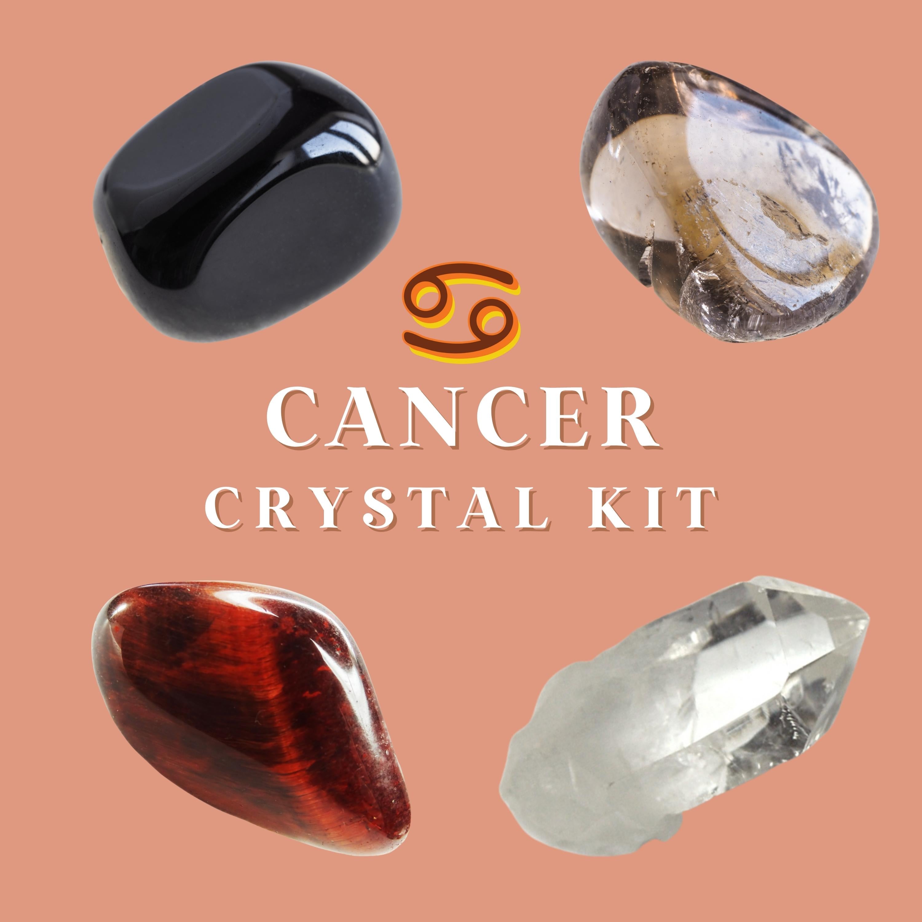Cancer Zodiac Crystal Kit