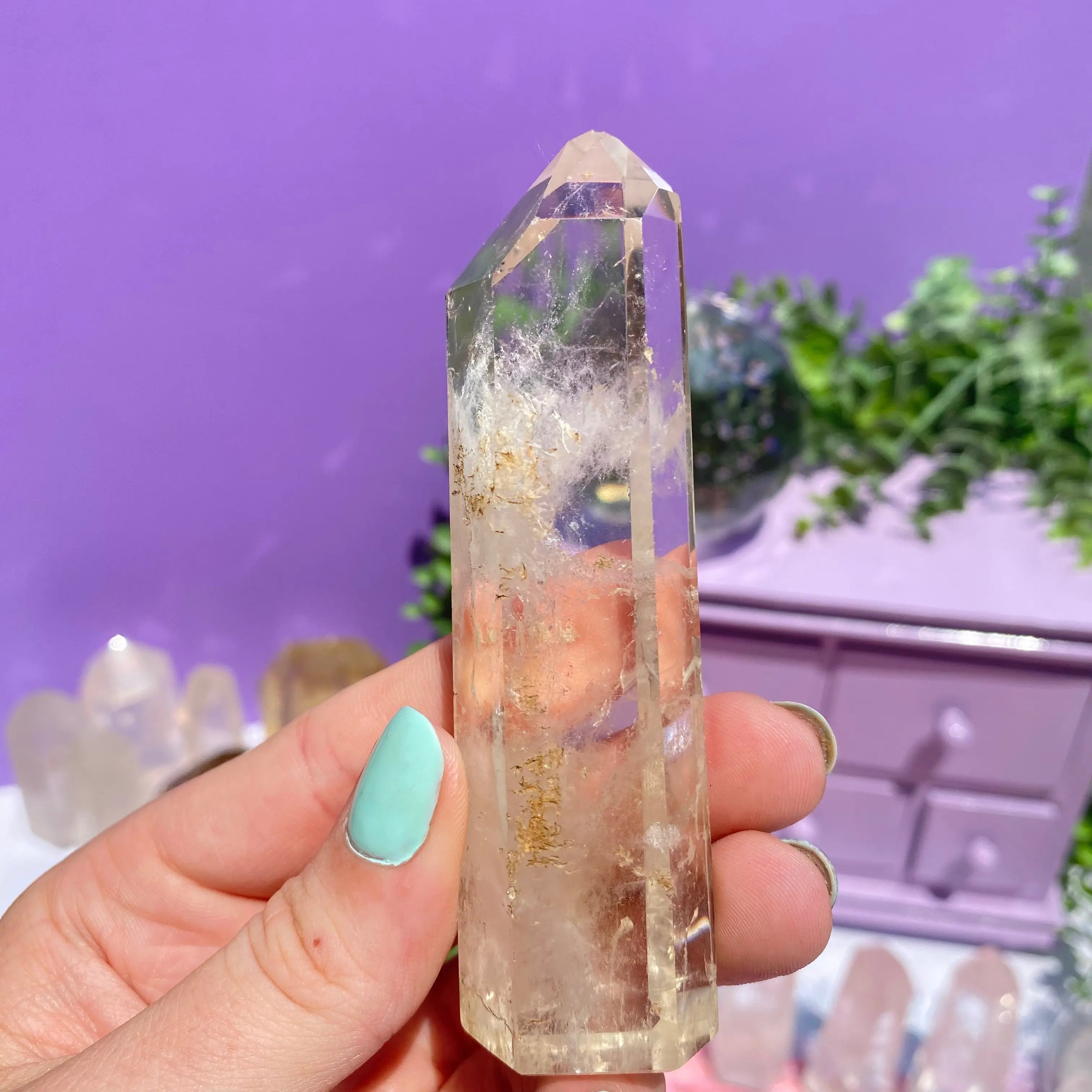 Clear Quartz Point Arabella Crystals