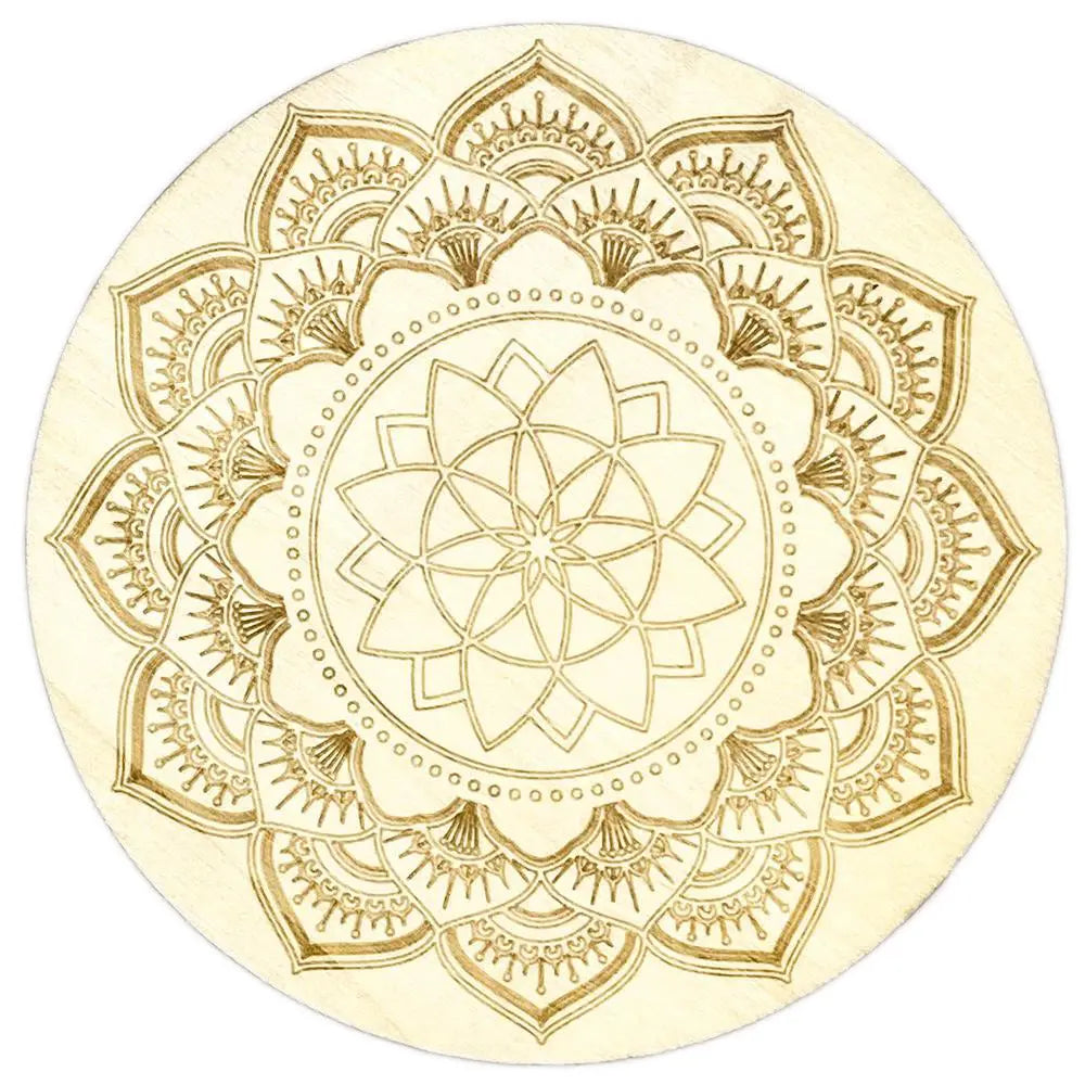 Mandala Gridding Plate Arabella Crystals