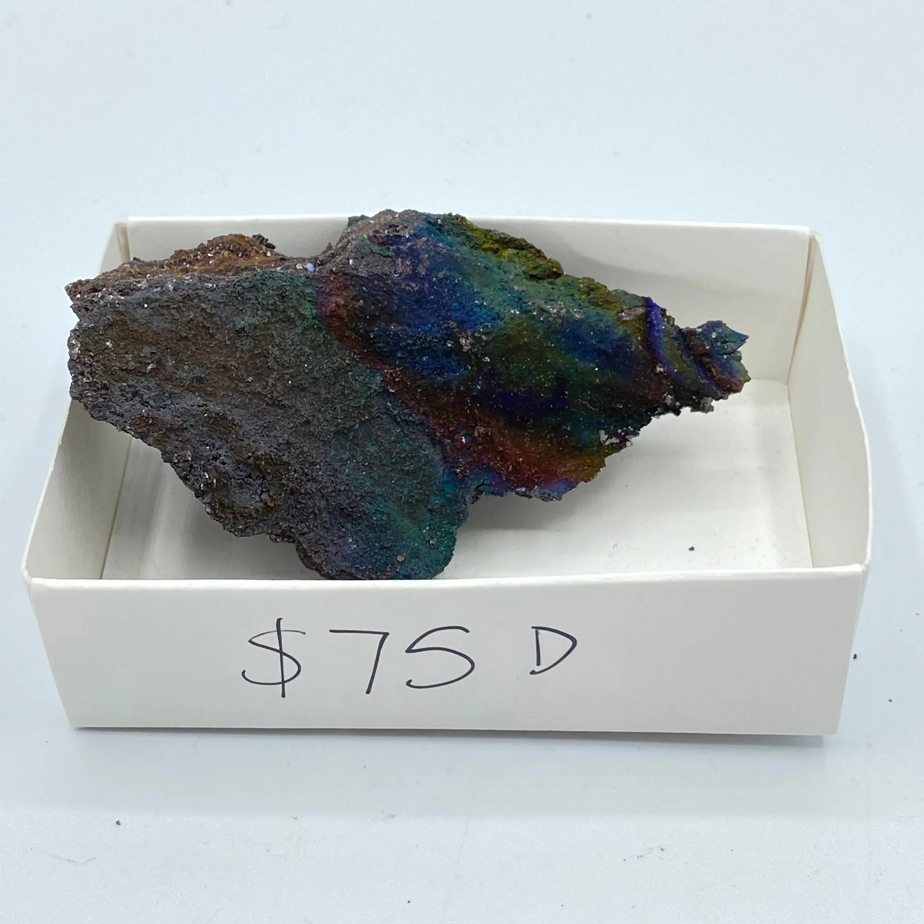 Iridescent Hematite on Turgite Arabella Crystals