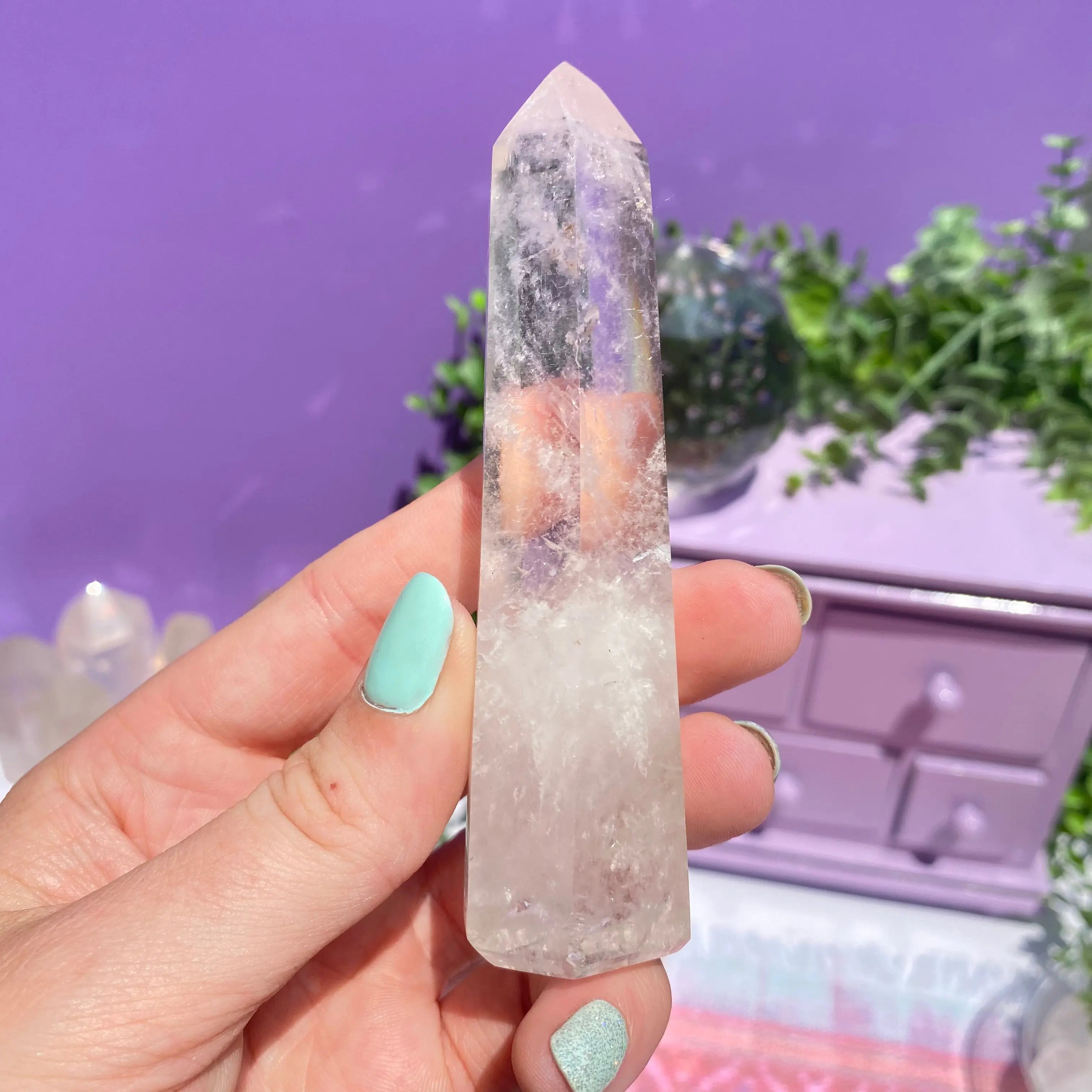 Clear Quartz Point Arabella Crystals