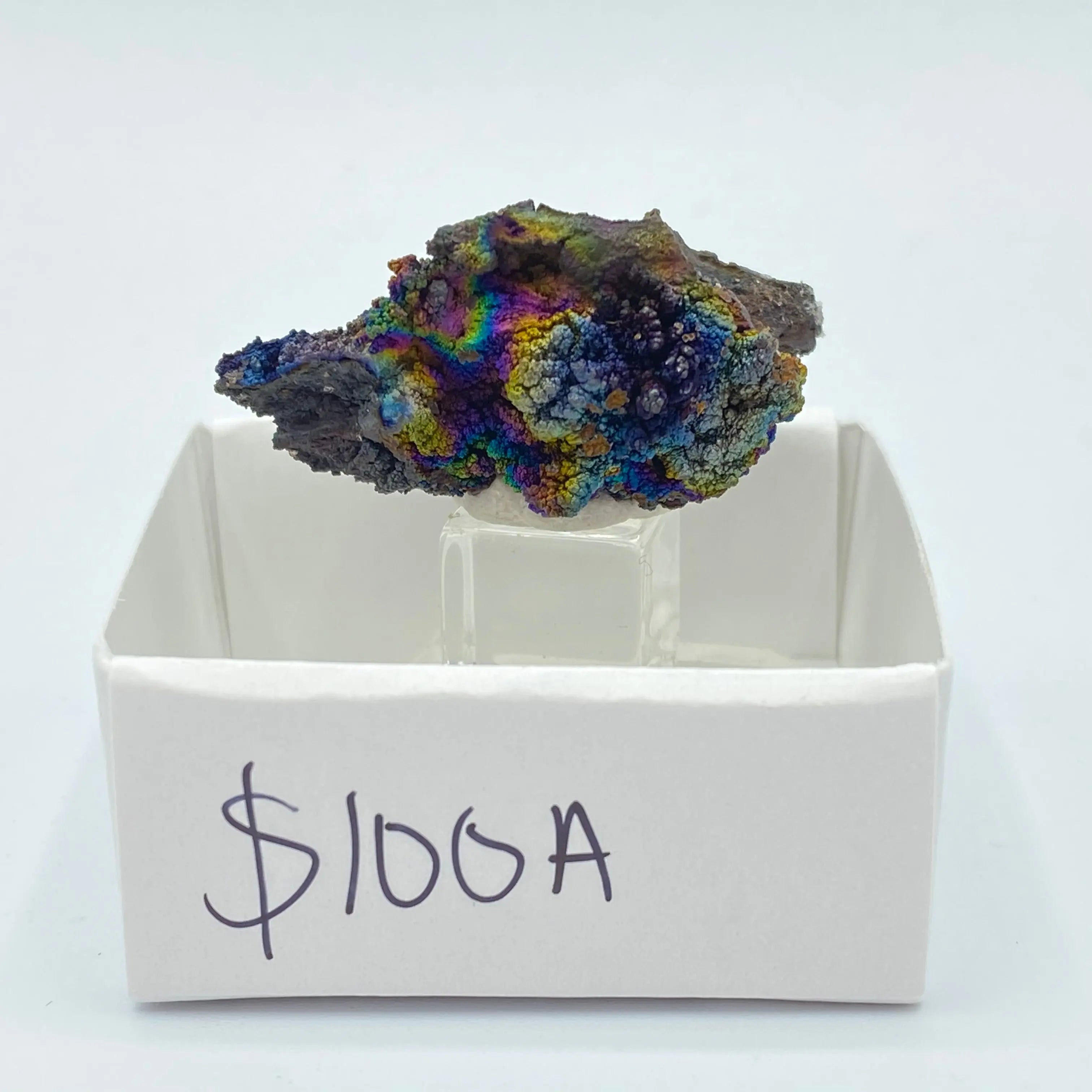 Iridescent Hematite on Turgite Arabella Crystals