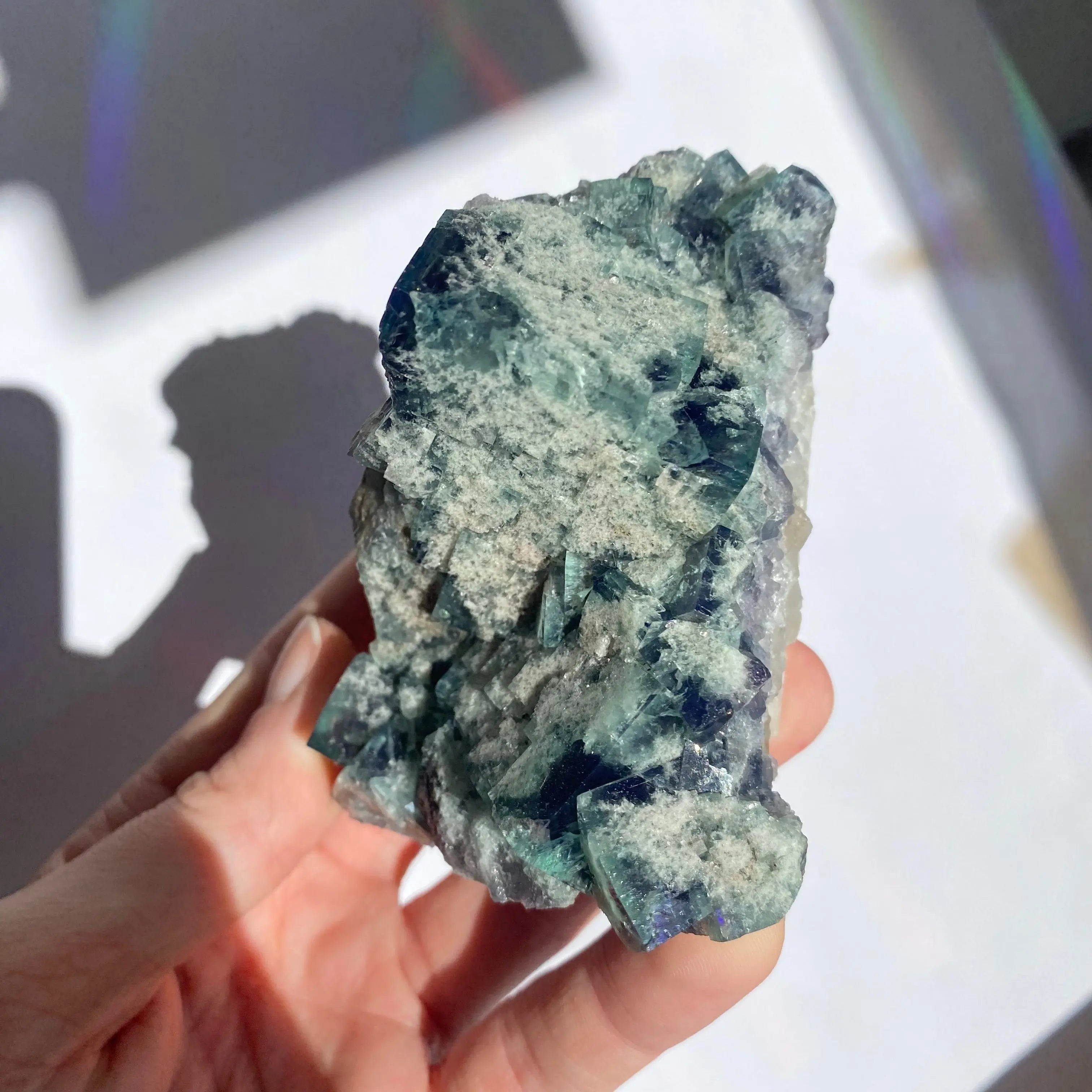 Diana Maria Fluorite Cluster Arabella Crystals