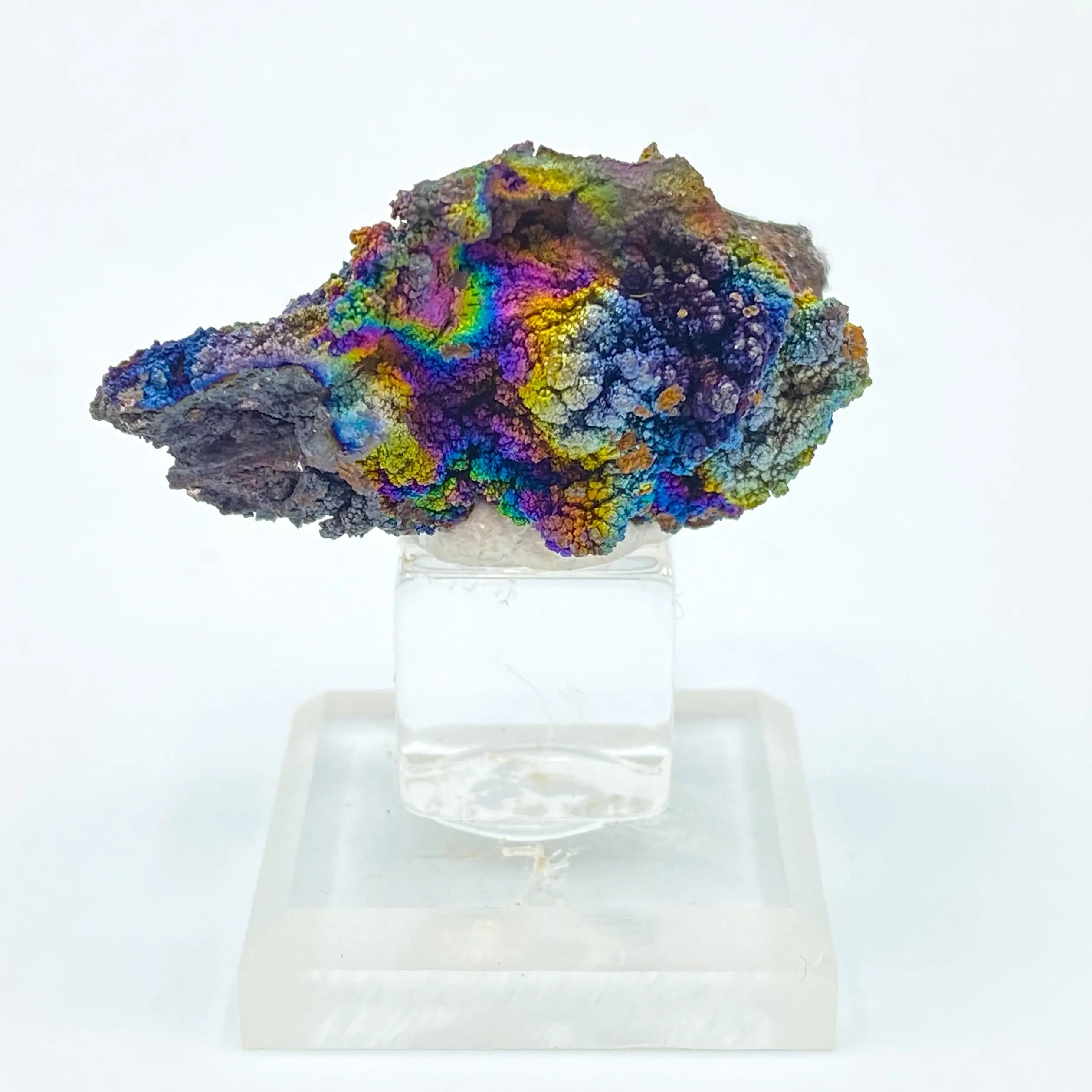 Iridescent Hematite on Turgite Arabella Crystals