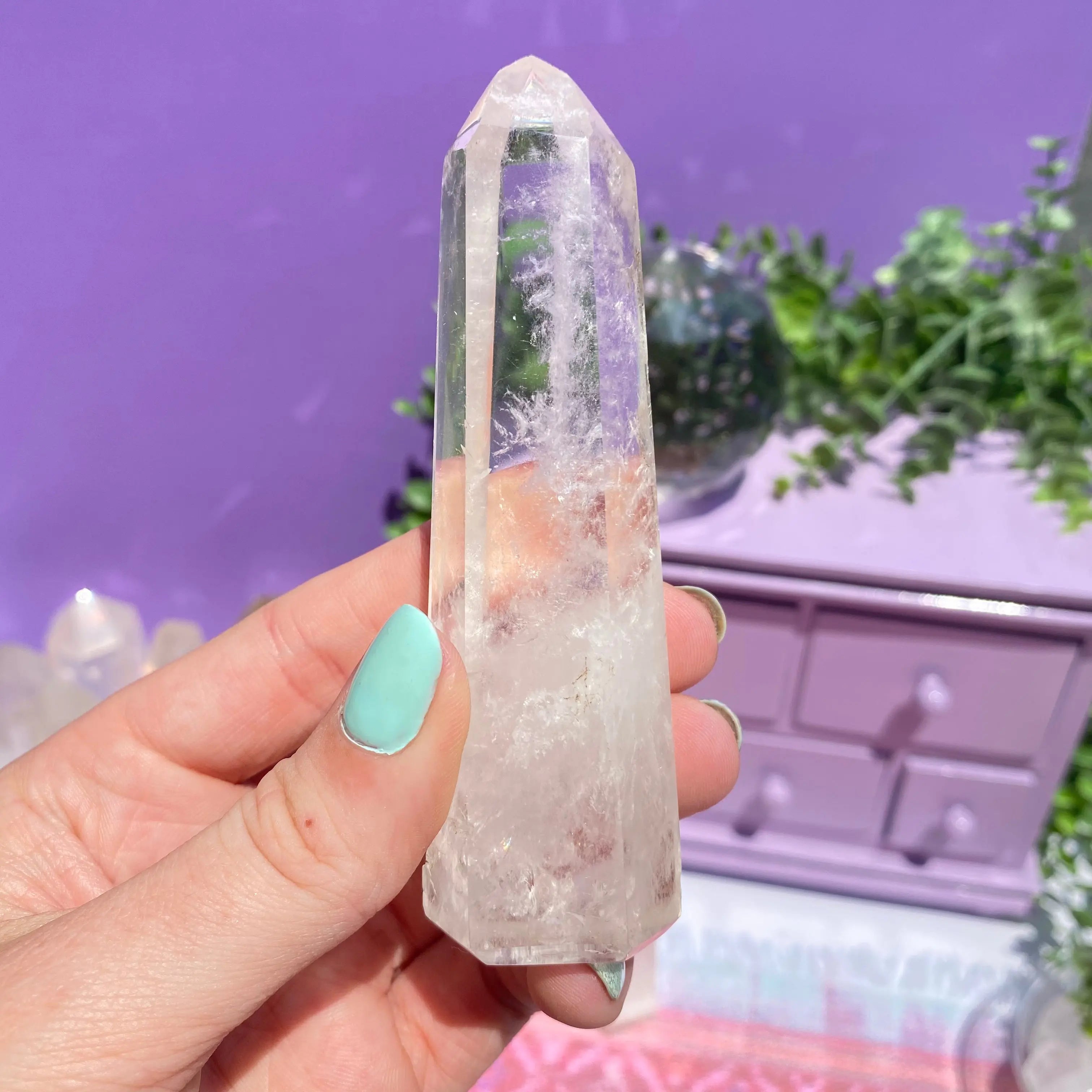 Clear Quartz Point Arabella Crystals