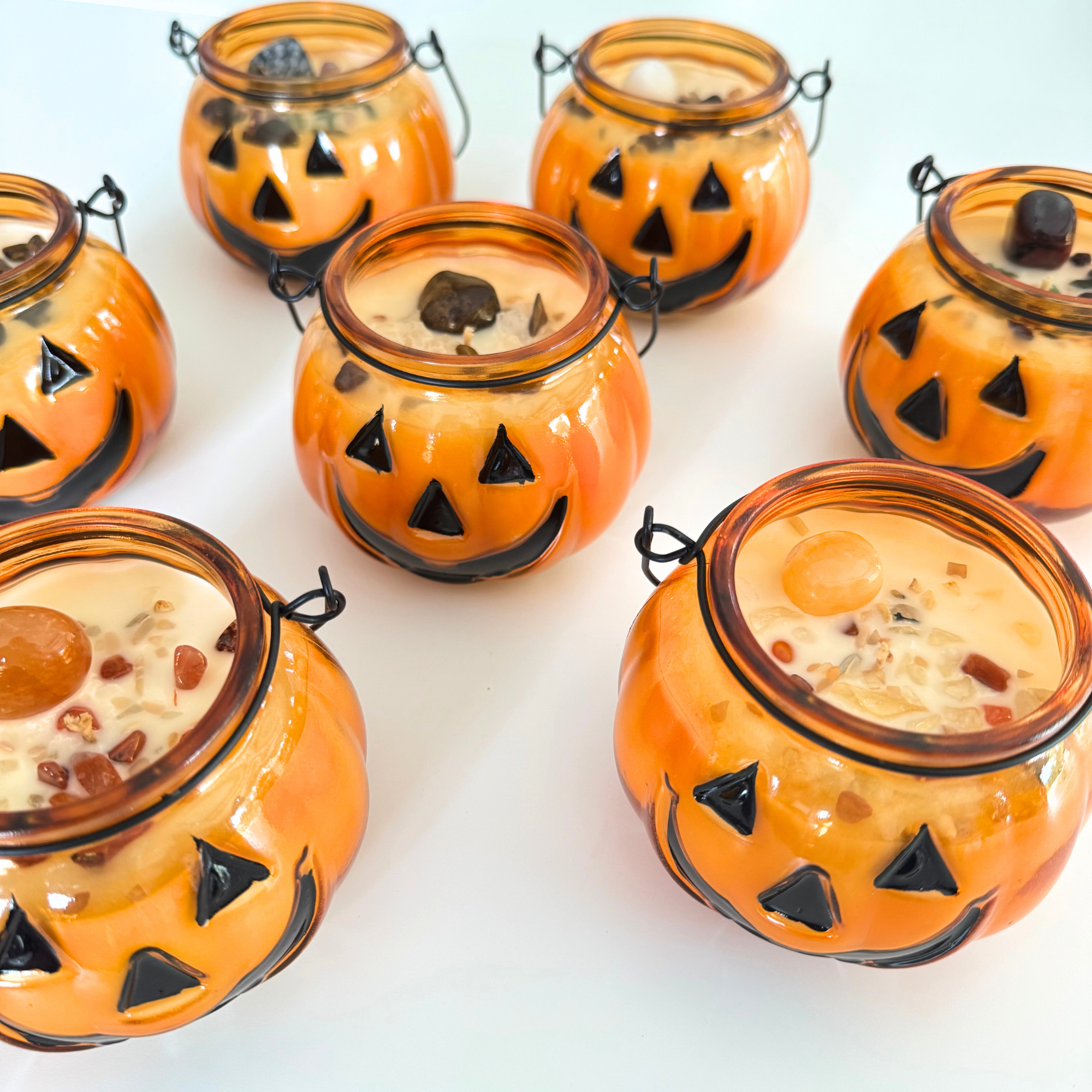 Jack-O-Lantern Halloween Candle