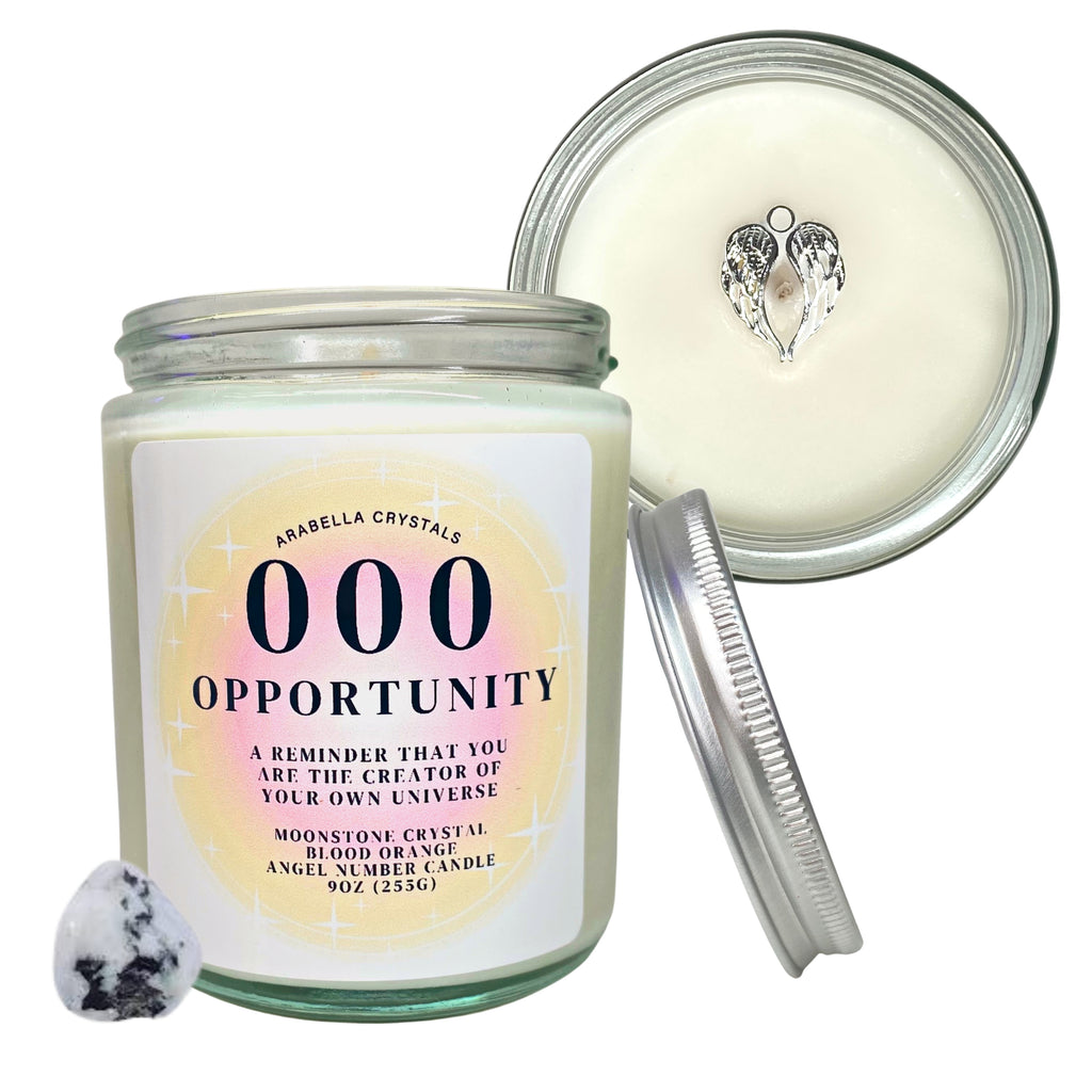 000 Opportunity Angel Number Candle