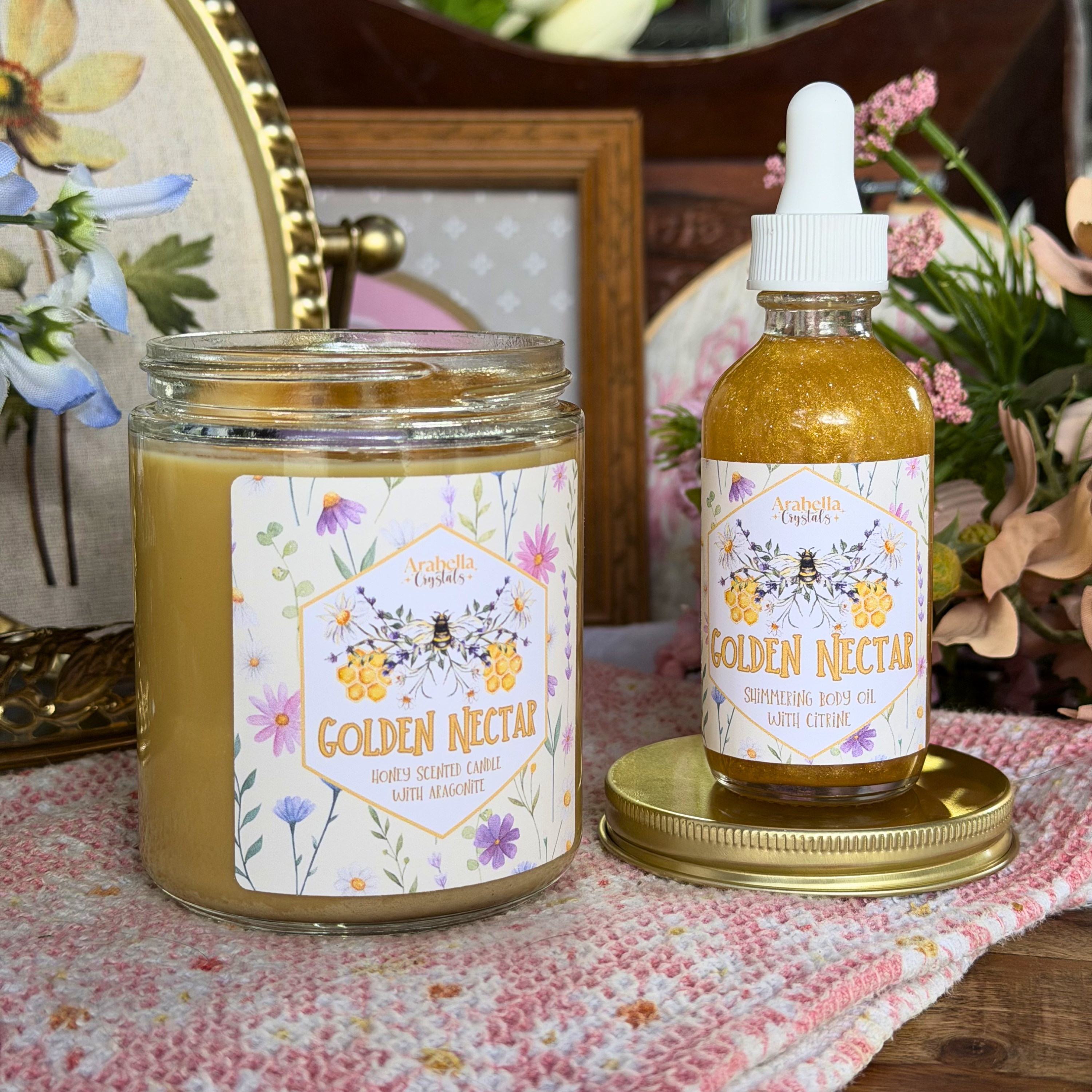 Golden Nectar Spring Homestead Shimmering Oil