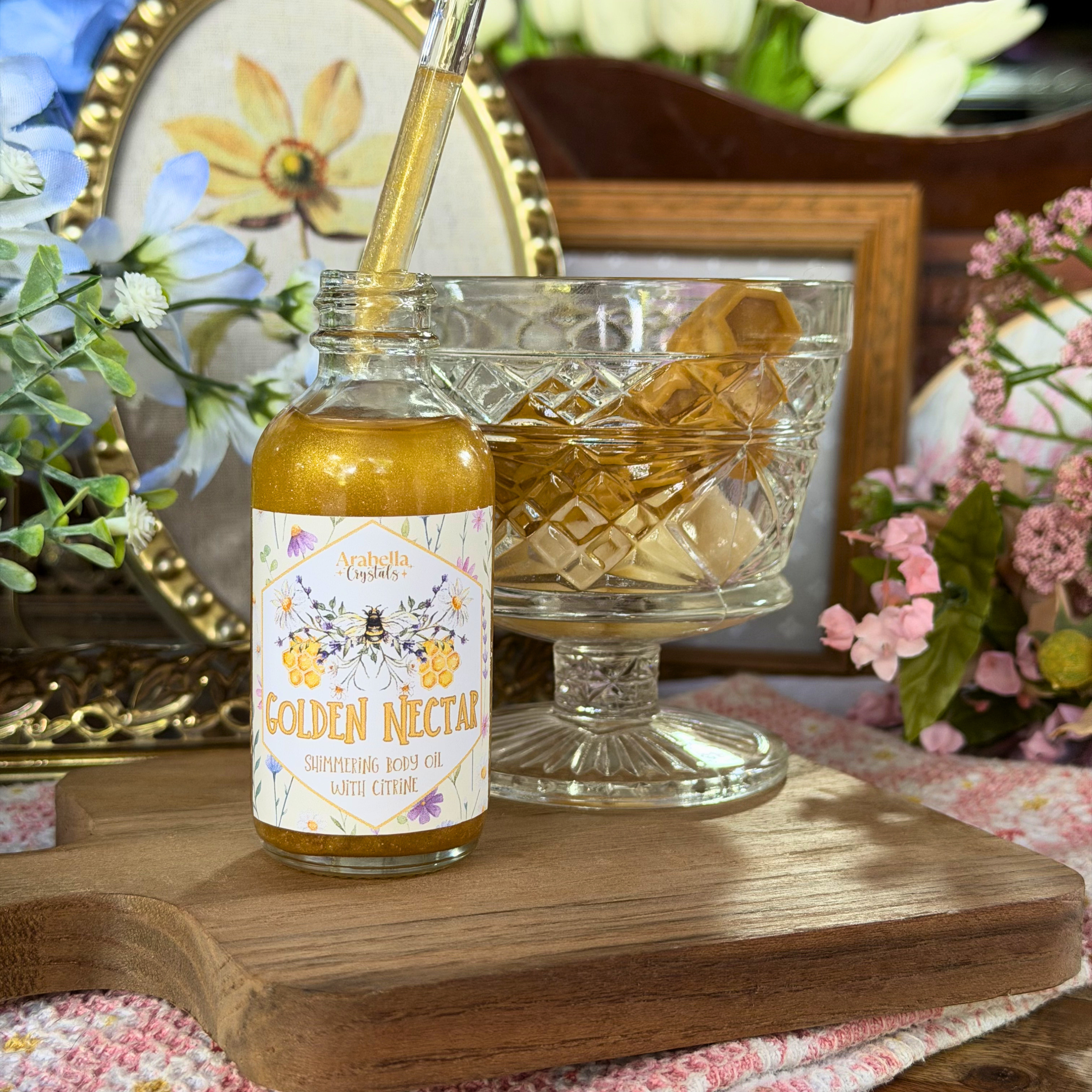 Golden Nectar Spring Homestead Shimmering Oil