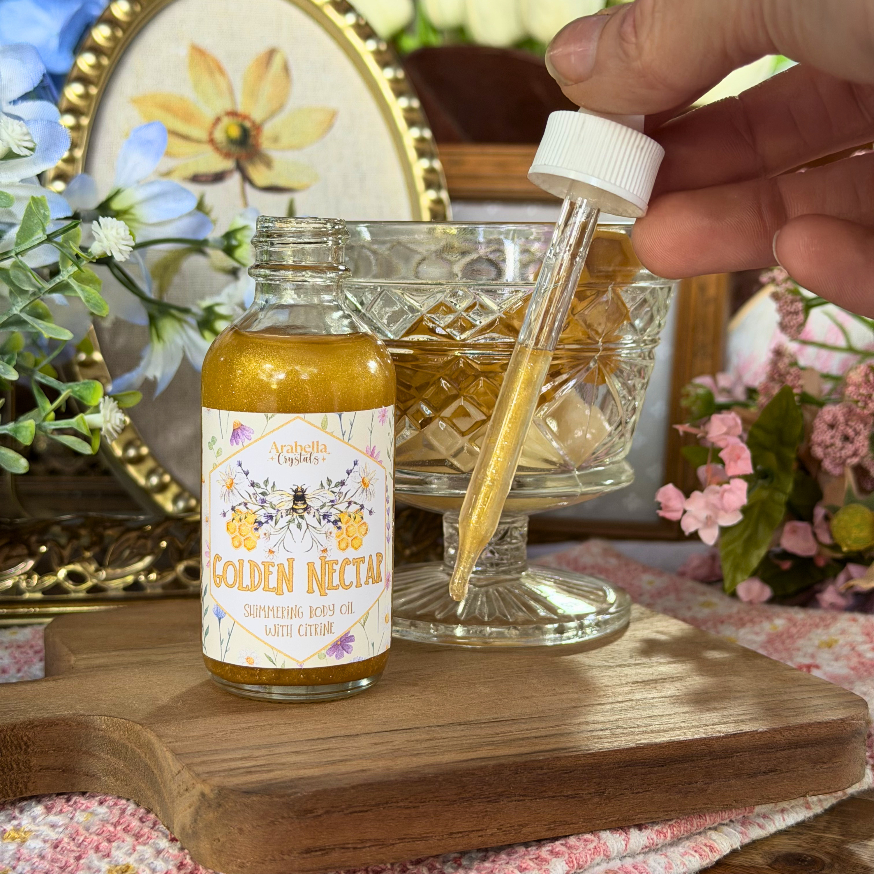 Golden Nectar Spring Homestead Shimmering Oil