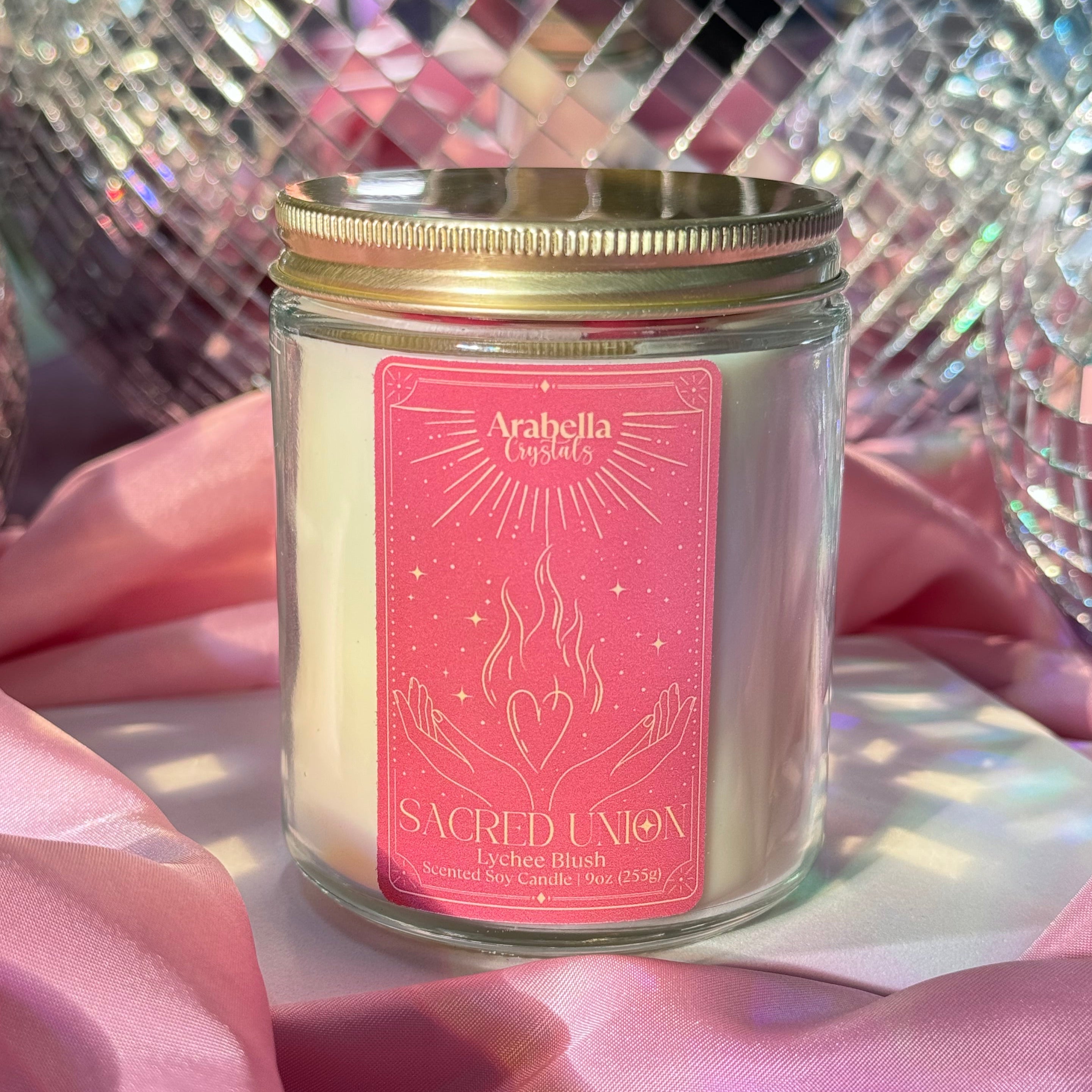 Sacred Union Valentines Day Candle