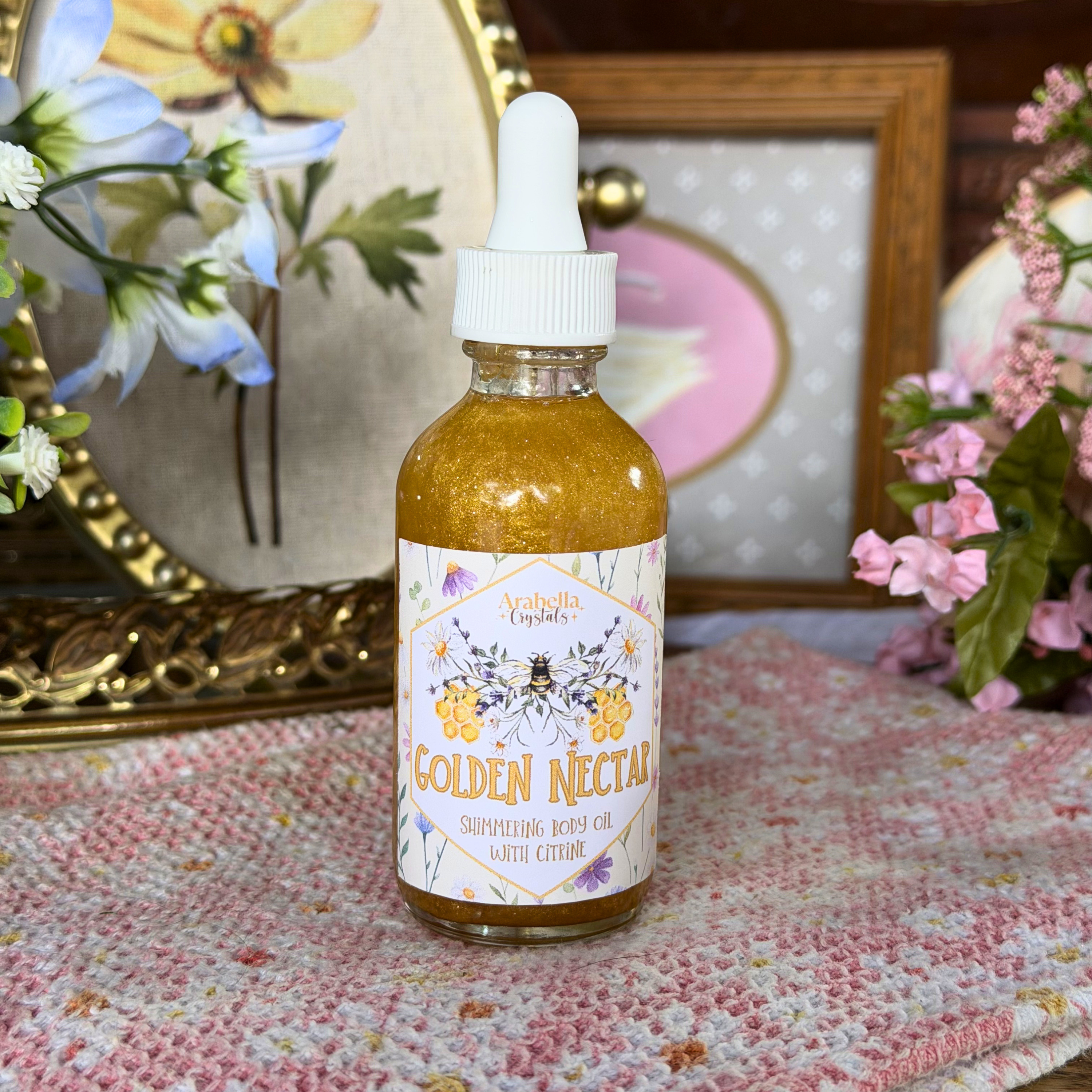 Golden Nectar Spring Homestead Shimmering Oil