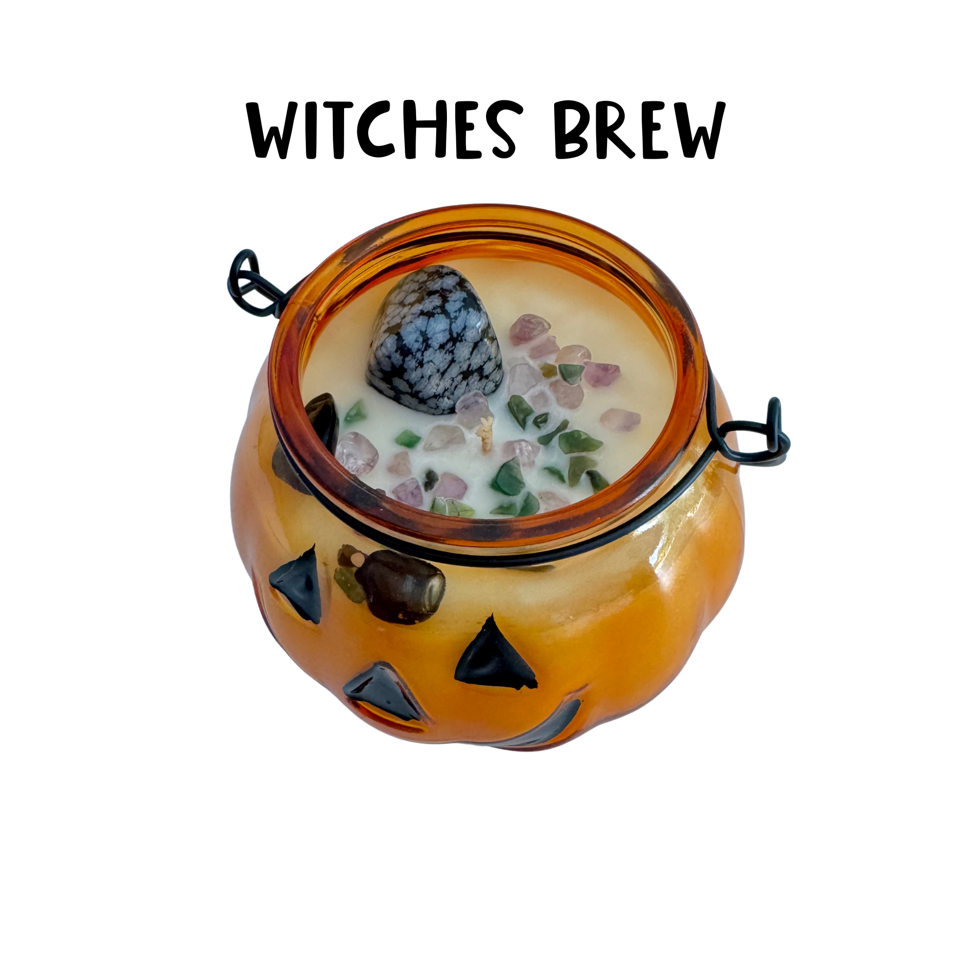 Jack-O-Lantern Halloween Candle