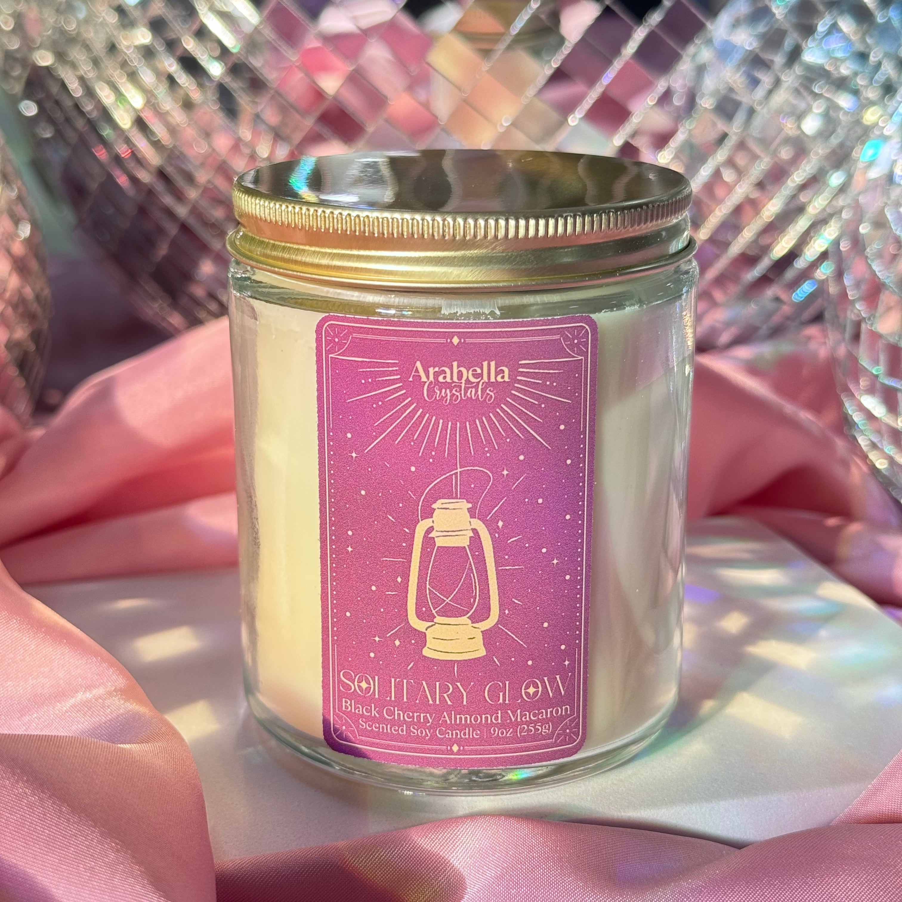 Solitary Glow Valentines Day Candle