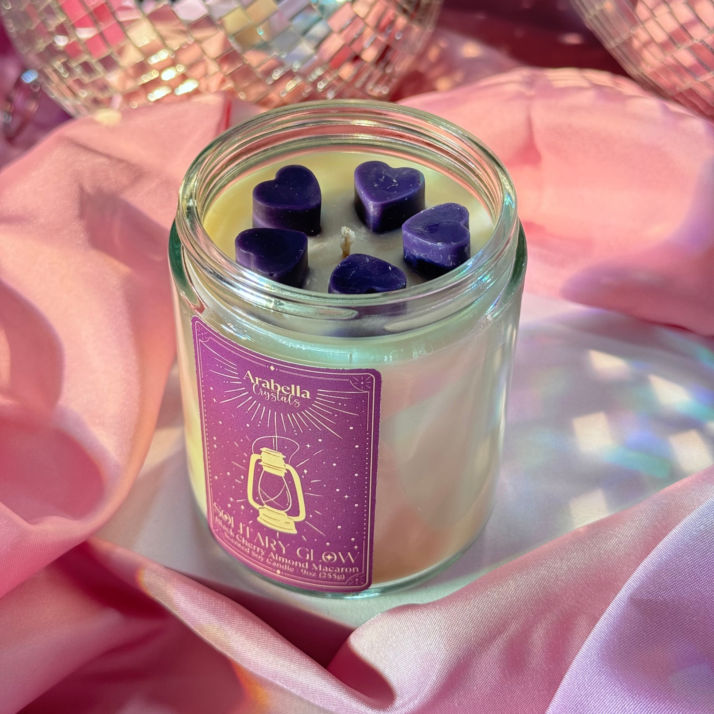 Solitary Glow Valentines Day Candle