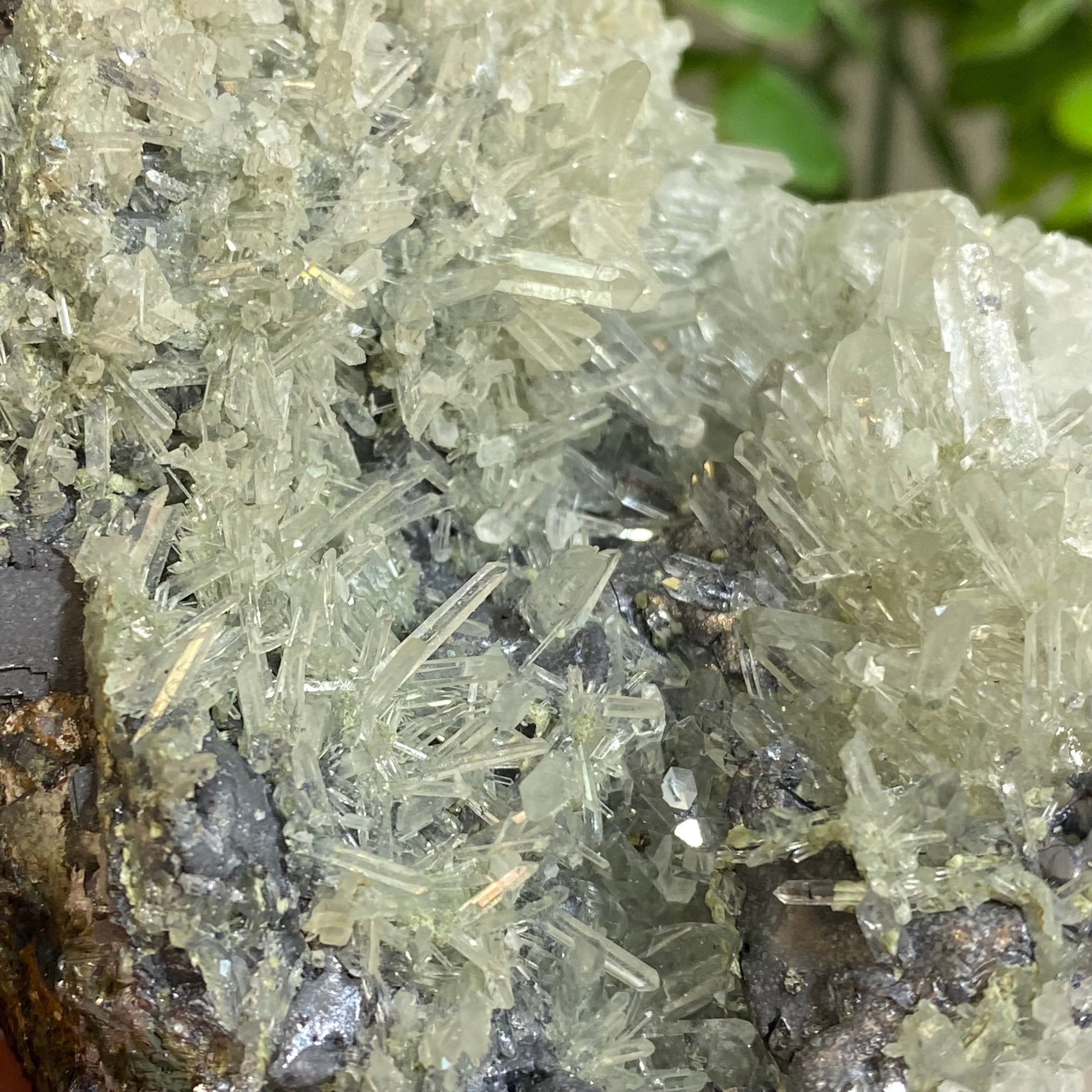 Quartz x Sphalerite Cluster