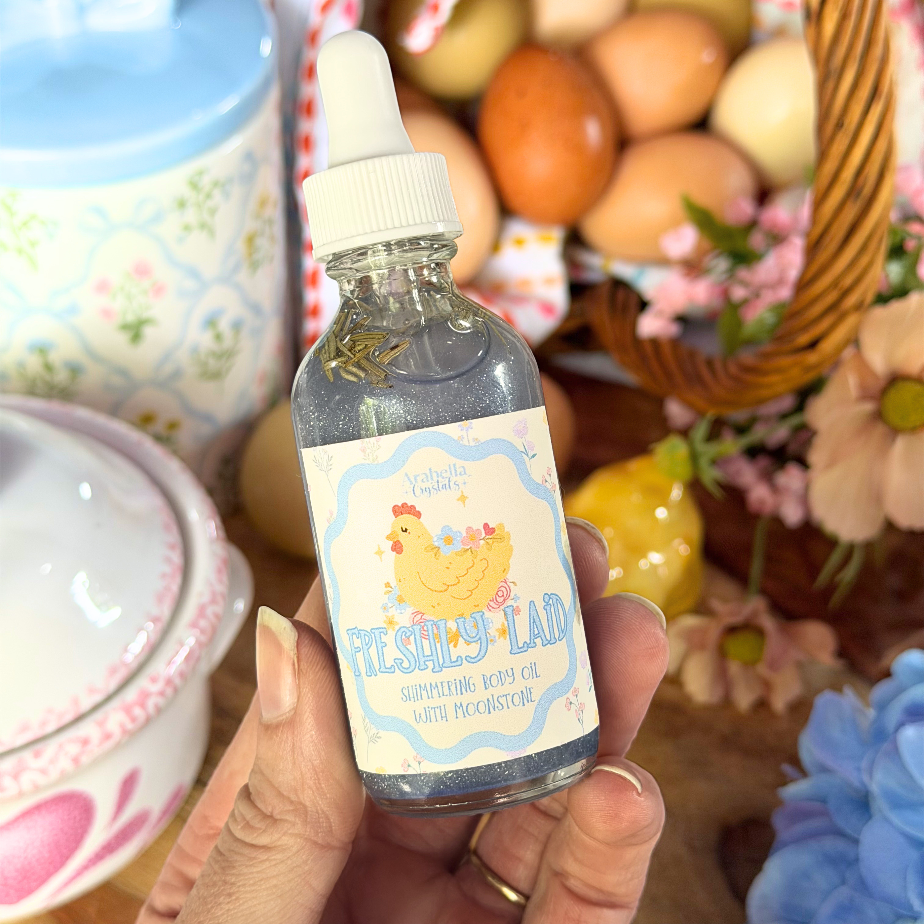 Freshly Laid Spring Homestead Shimmering Oil