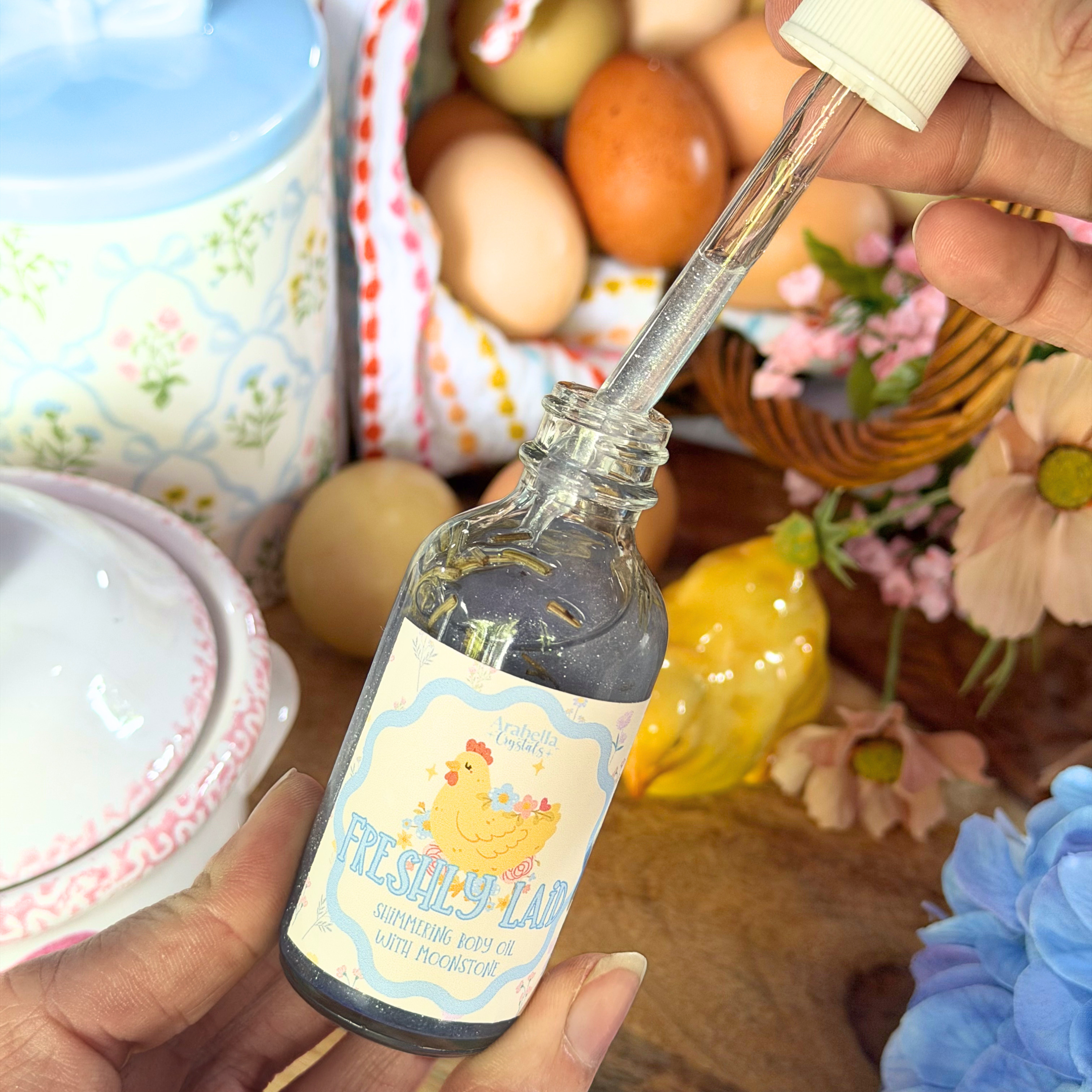 Freshly Laid Spring Homestead Shimmering Oil