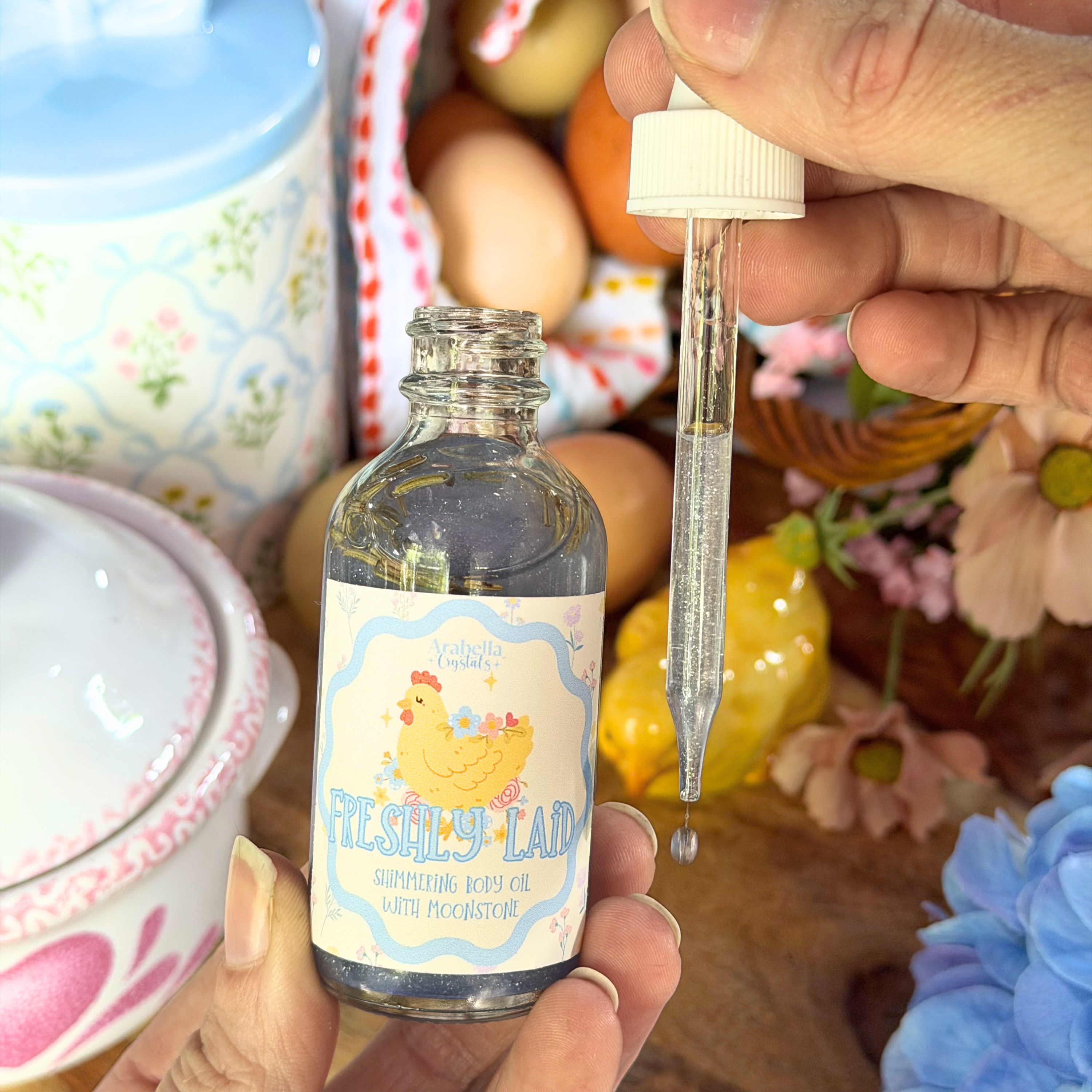 Freshly Laid Spring Homestead Shimmering Oil