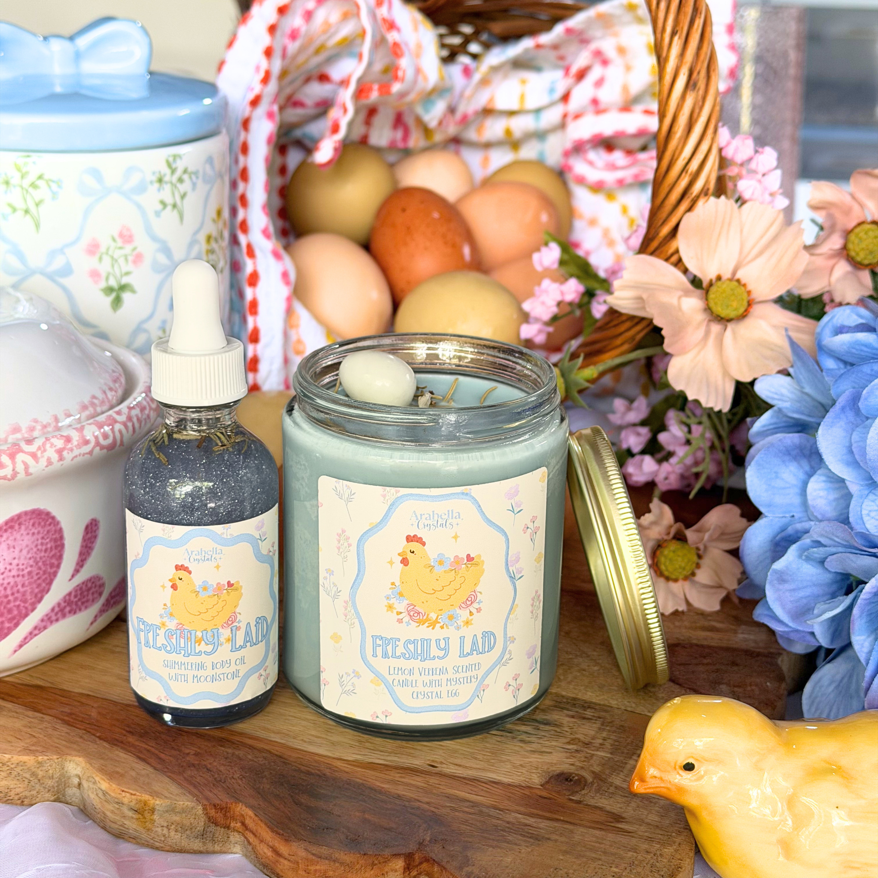 Freshly Laid Spring Homestead Shimmering Oil
