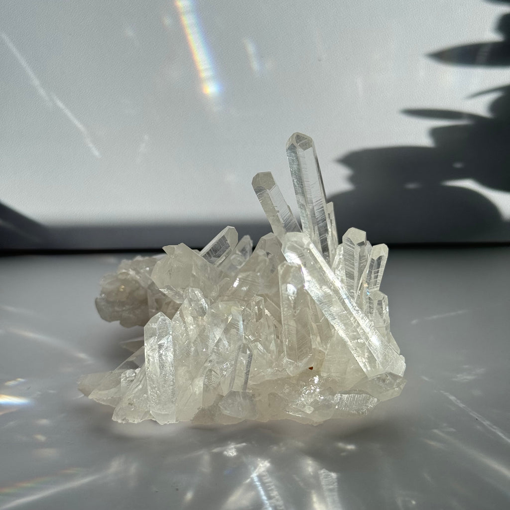 Arkansas High-Quality Clear Quartz Cluster