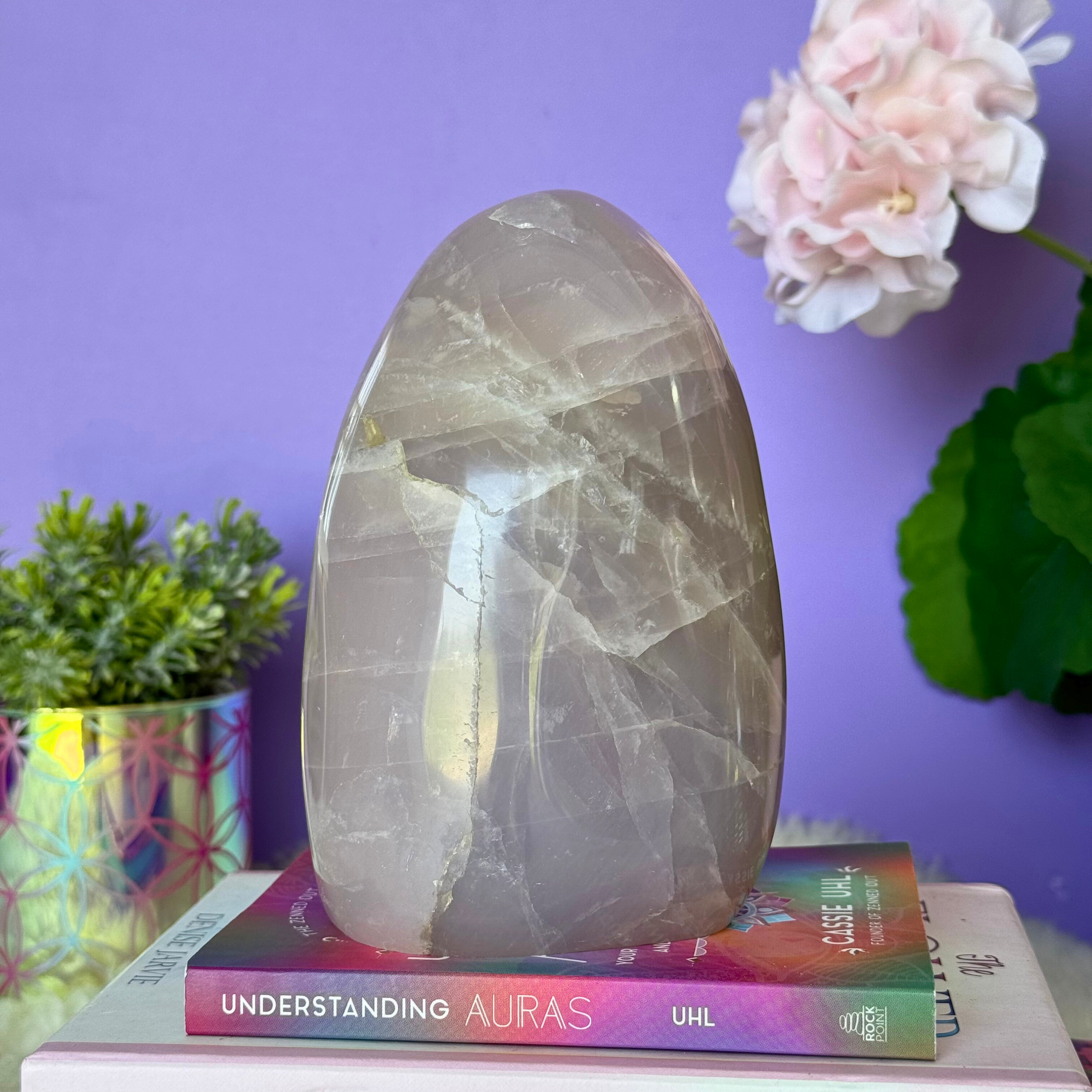 Lavender Rose Quartz Free Form
