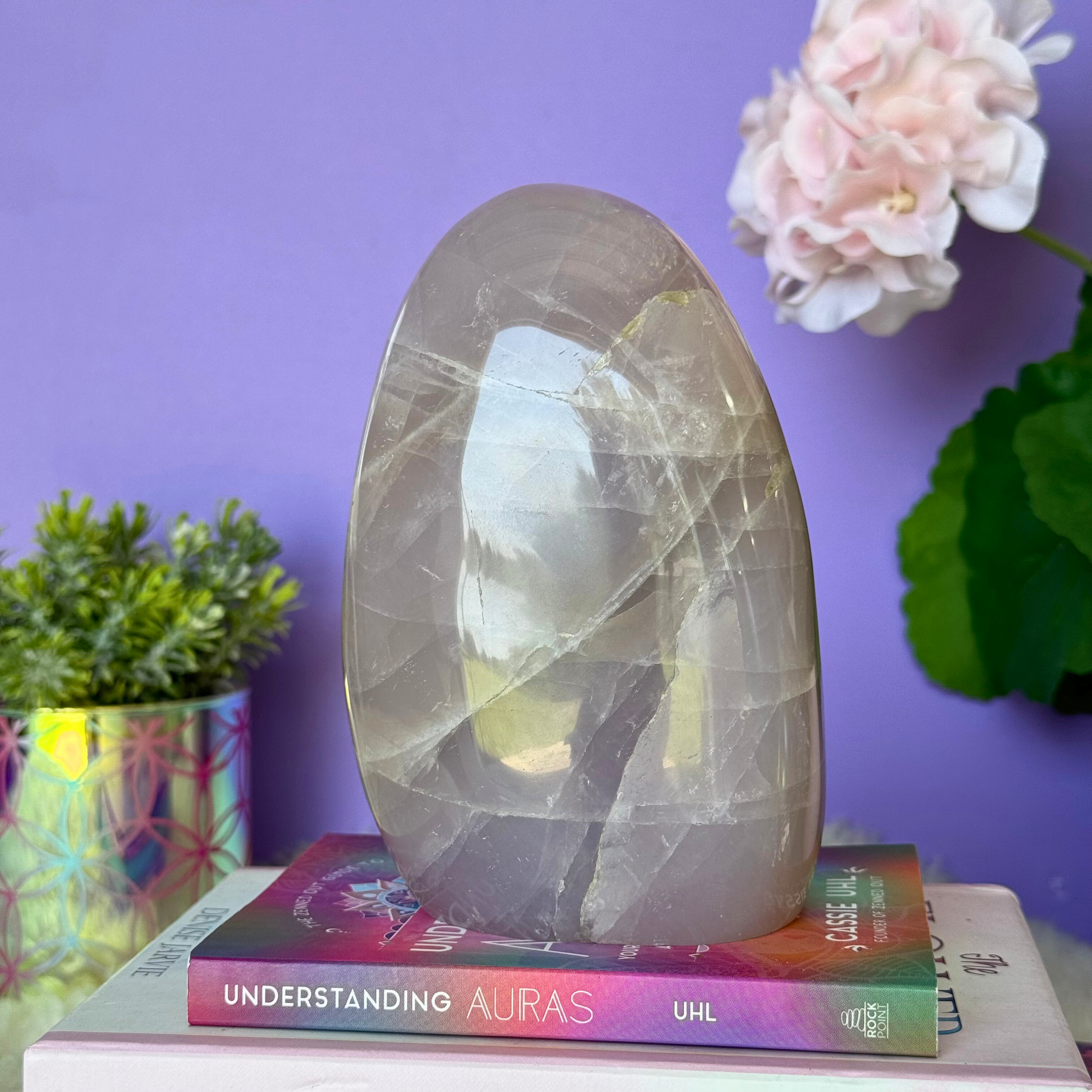 Lavender Rose Quartz Free Form