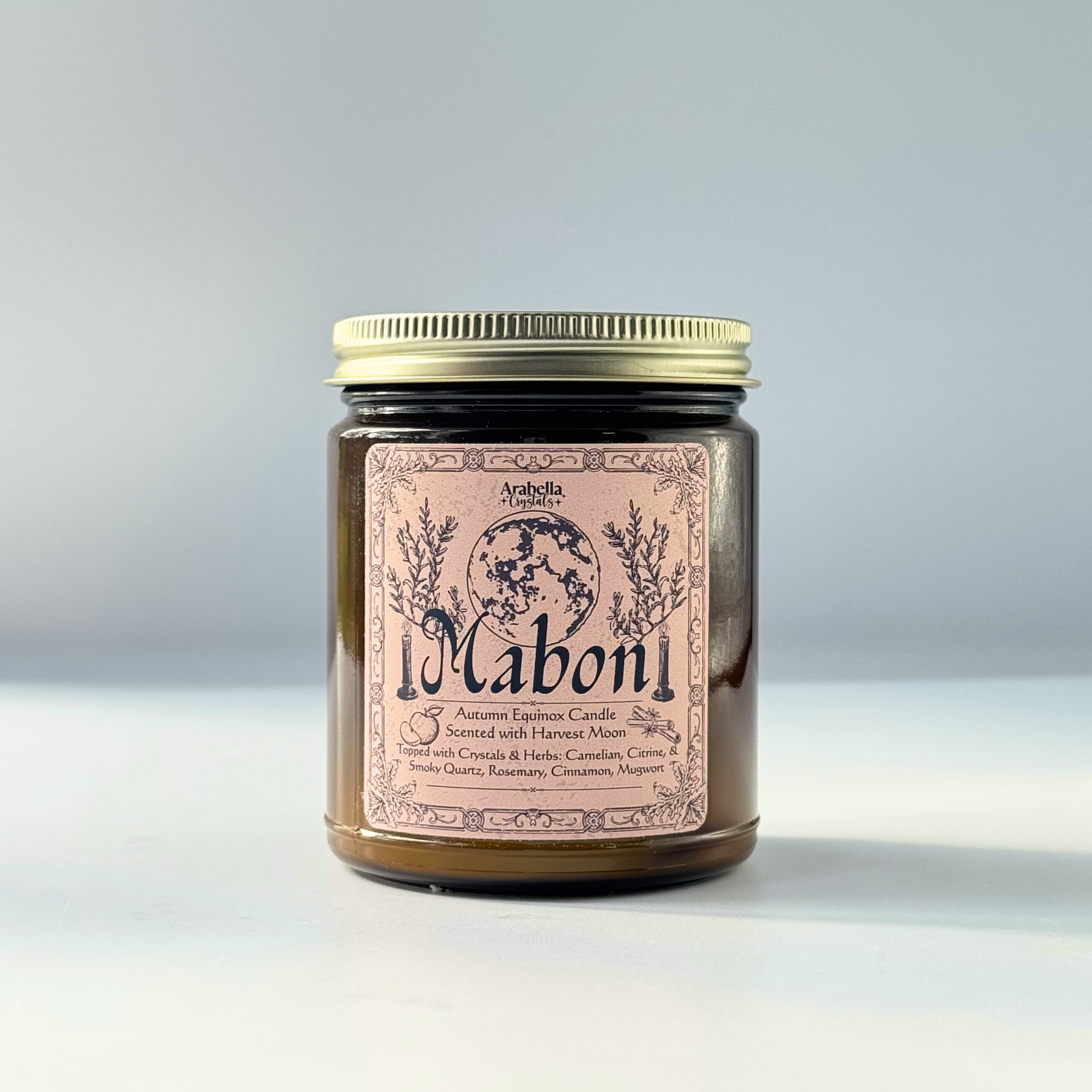Mabon Autumn Solstice Fall Ritual Candle