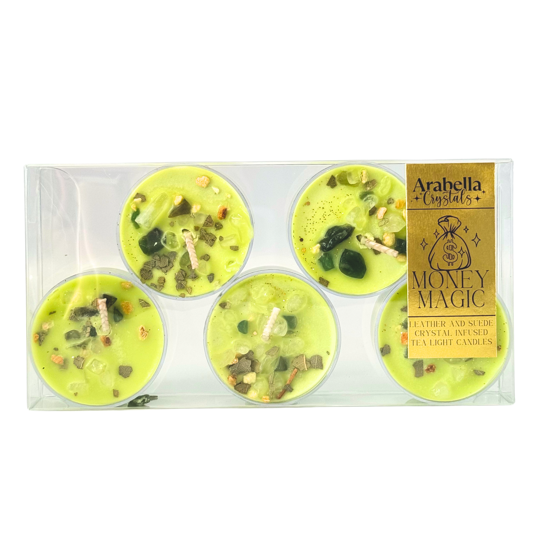 Money Magic Ritual Tea Light Candles