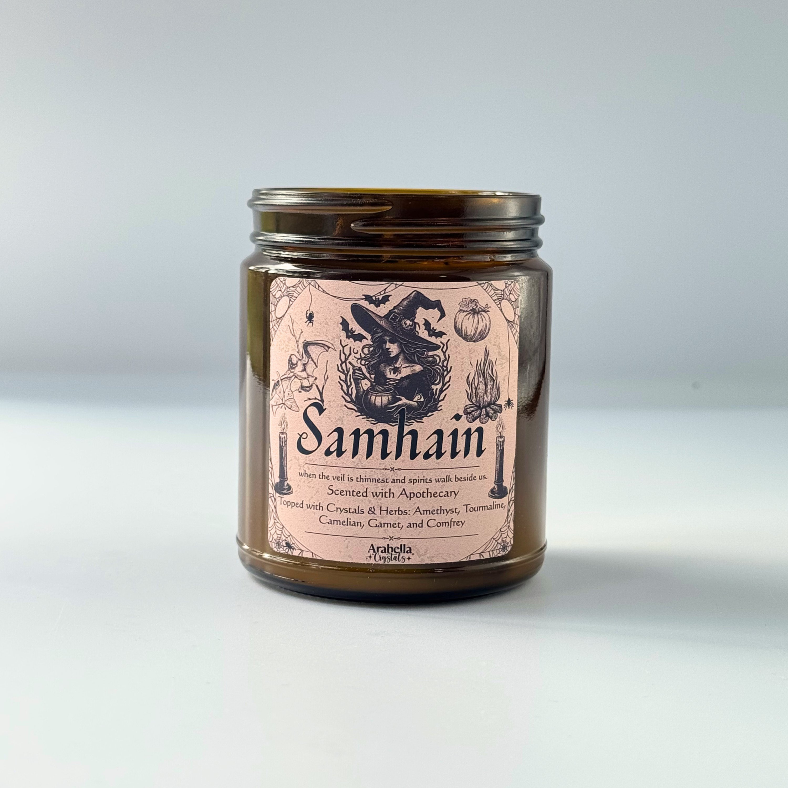 Samhain Halloween Ritual Candle