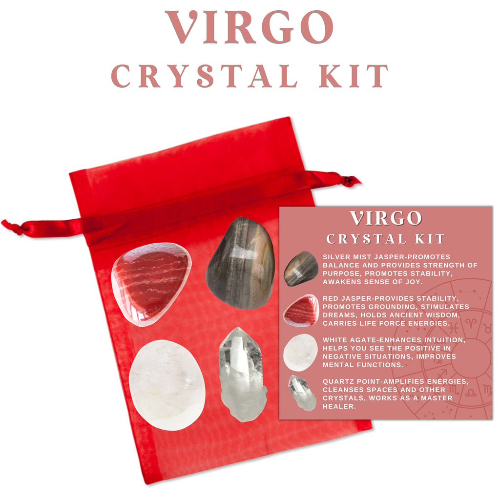 Virgo Zodiac Crystal Kit
