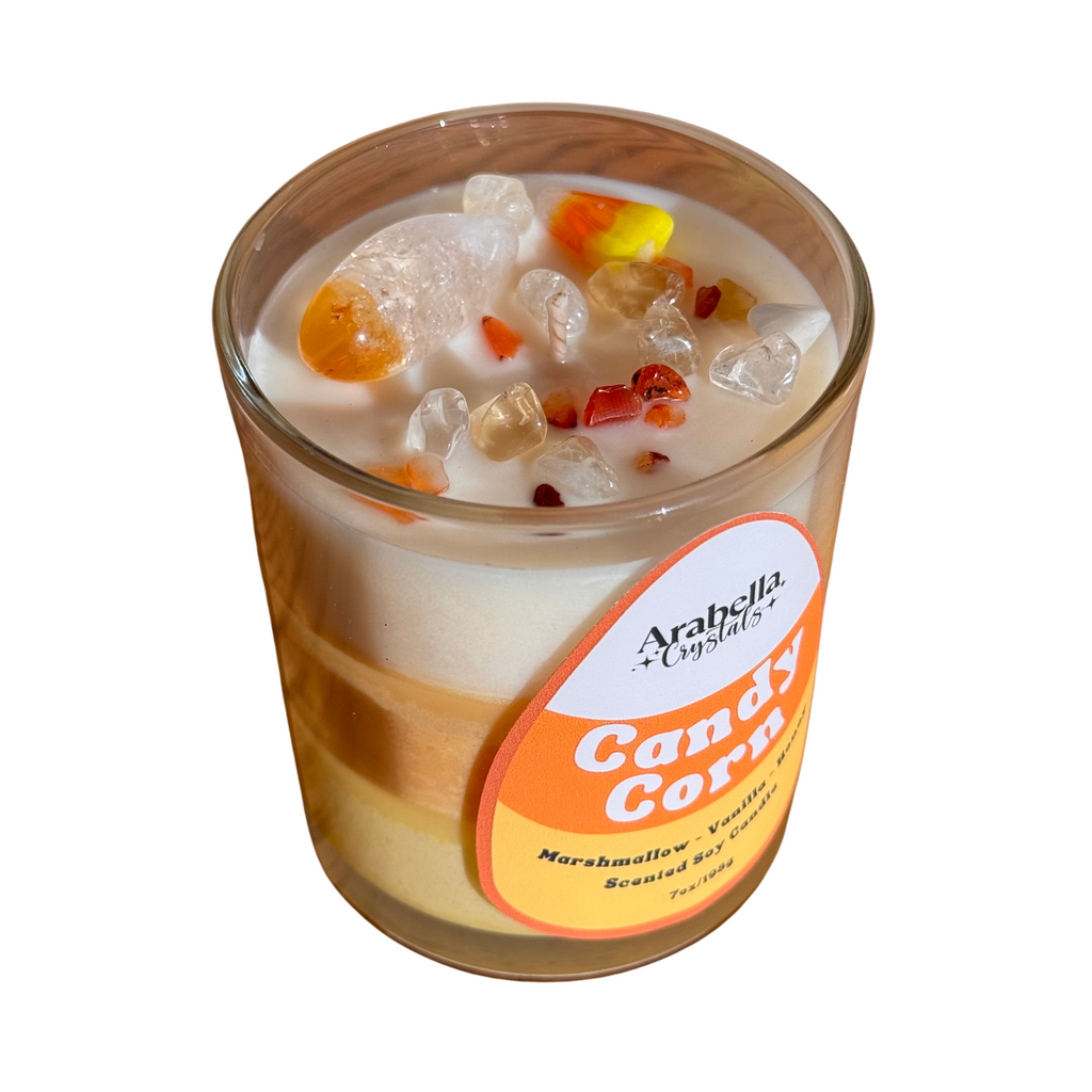 Candy Corn Soy Candle