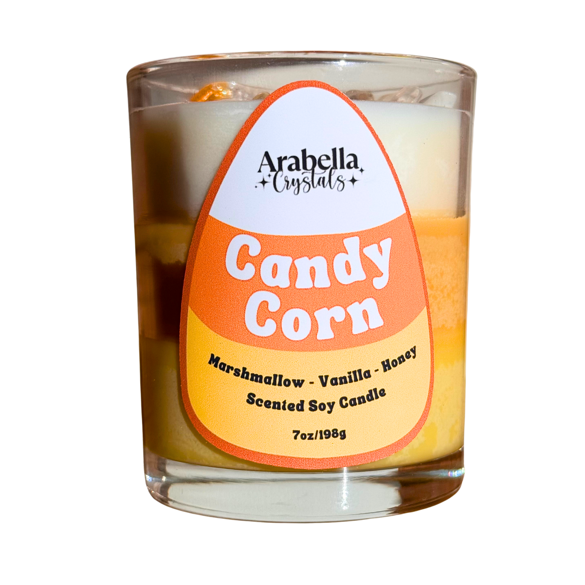 Candy Corn Soy Candle