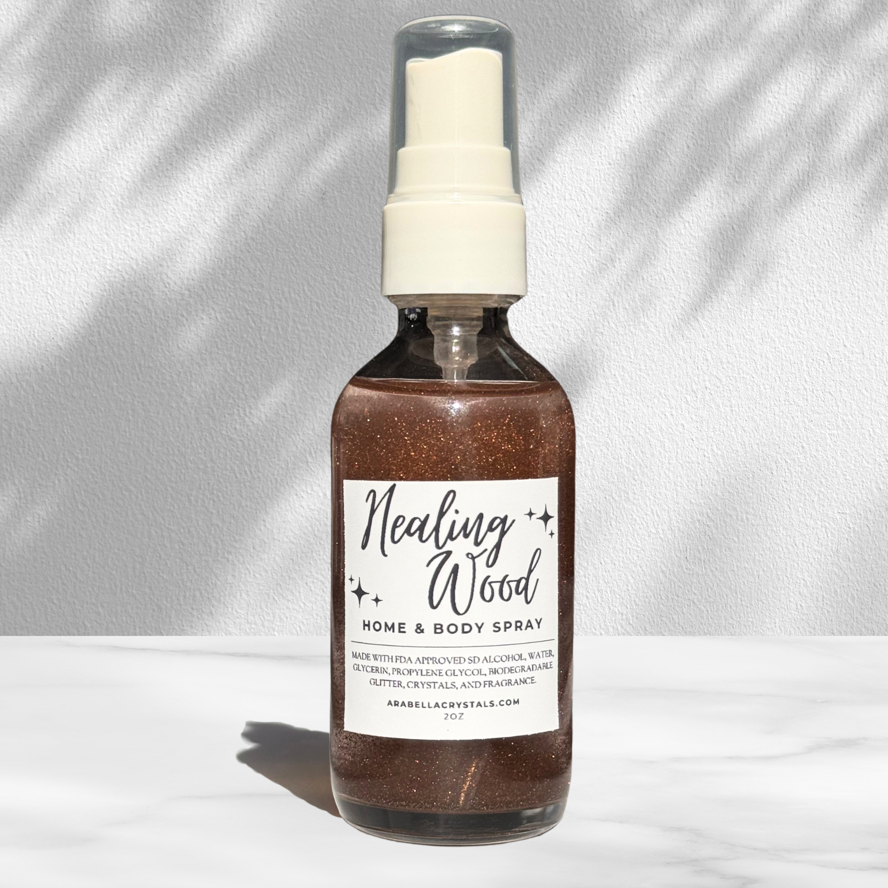 Healing Wood Shimmer Home and Body Spray