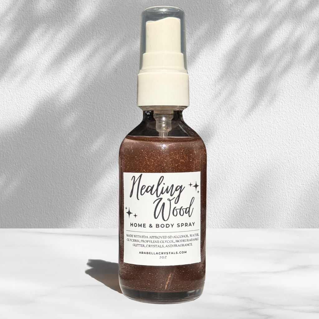 Healing Wood Shimmer Home and Body Spray