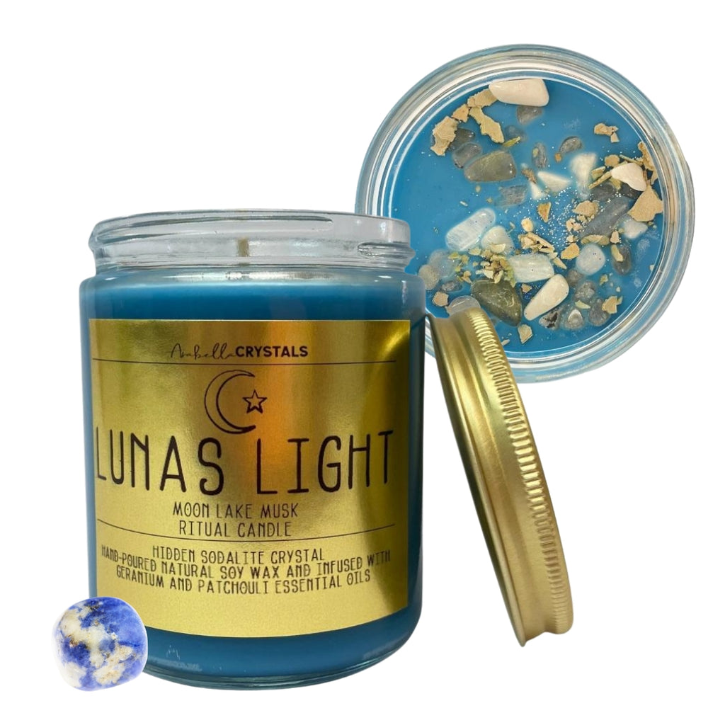 Lunas Light Jar Candle
