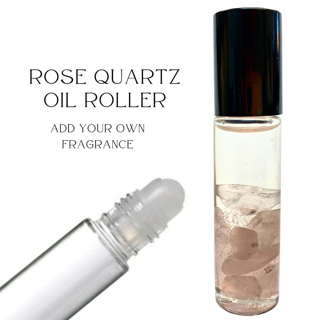 Rose Quartz Oil Roller