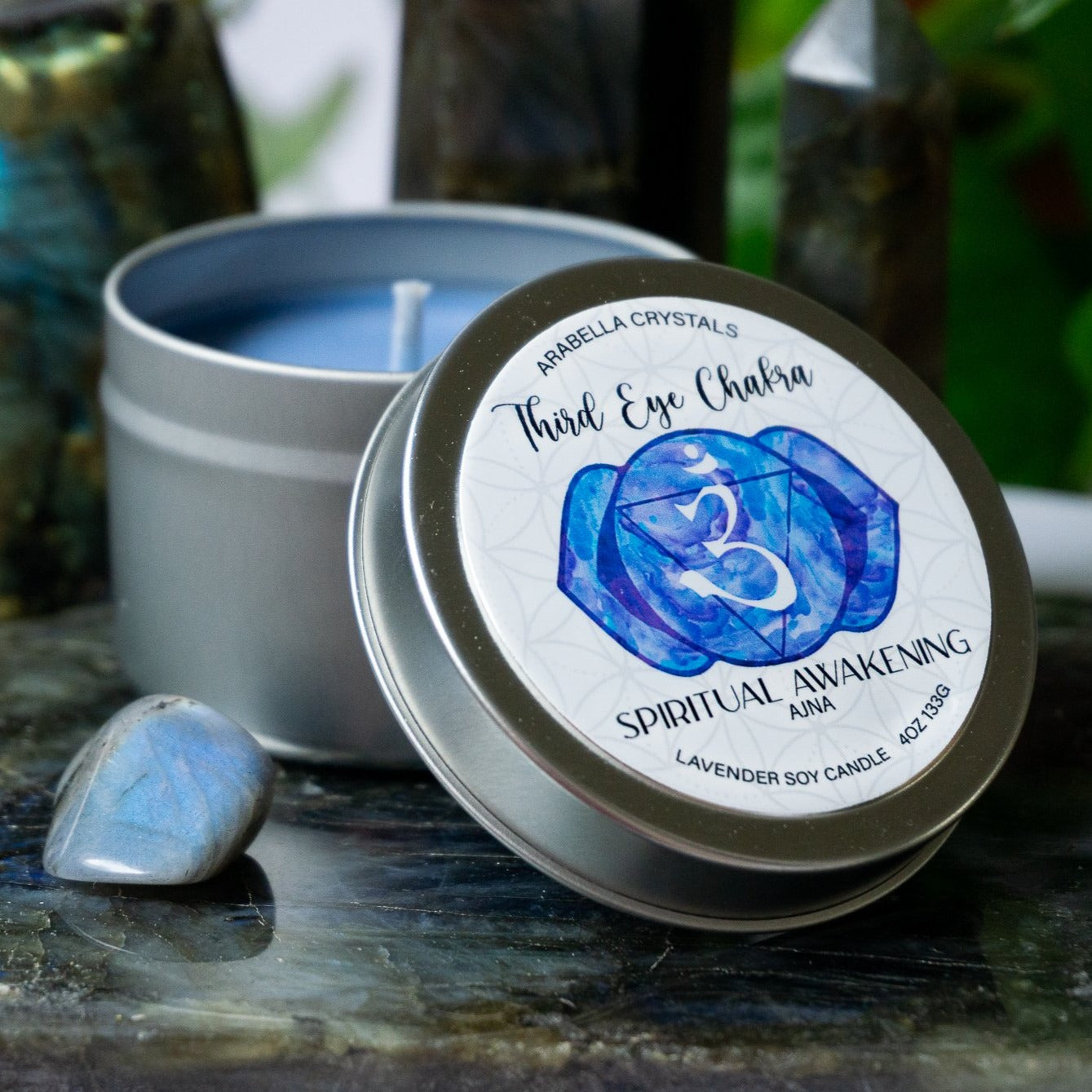 Third Eye Chakra Candle