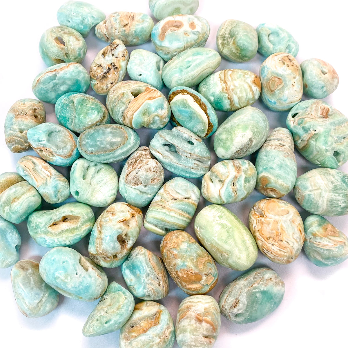 Blue Aragonite Pocket Stone
