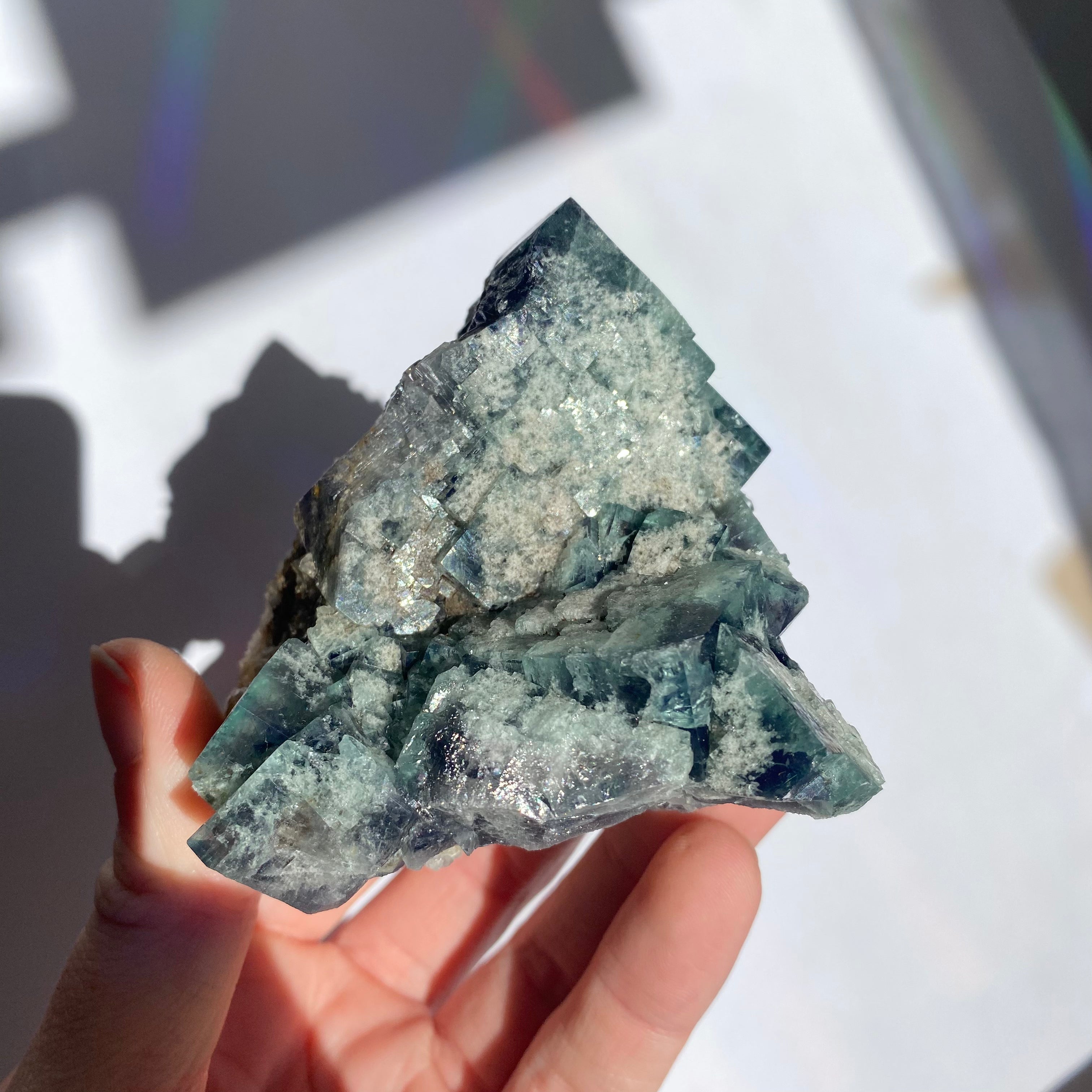 Diana Maria Fluorite Cluster