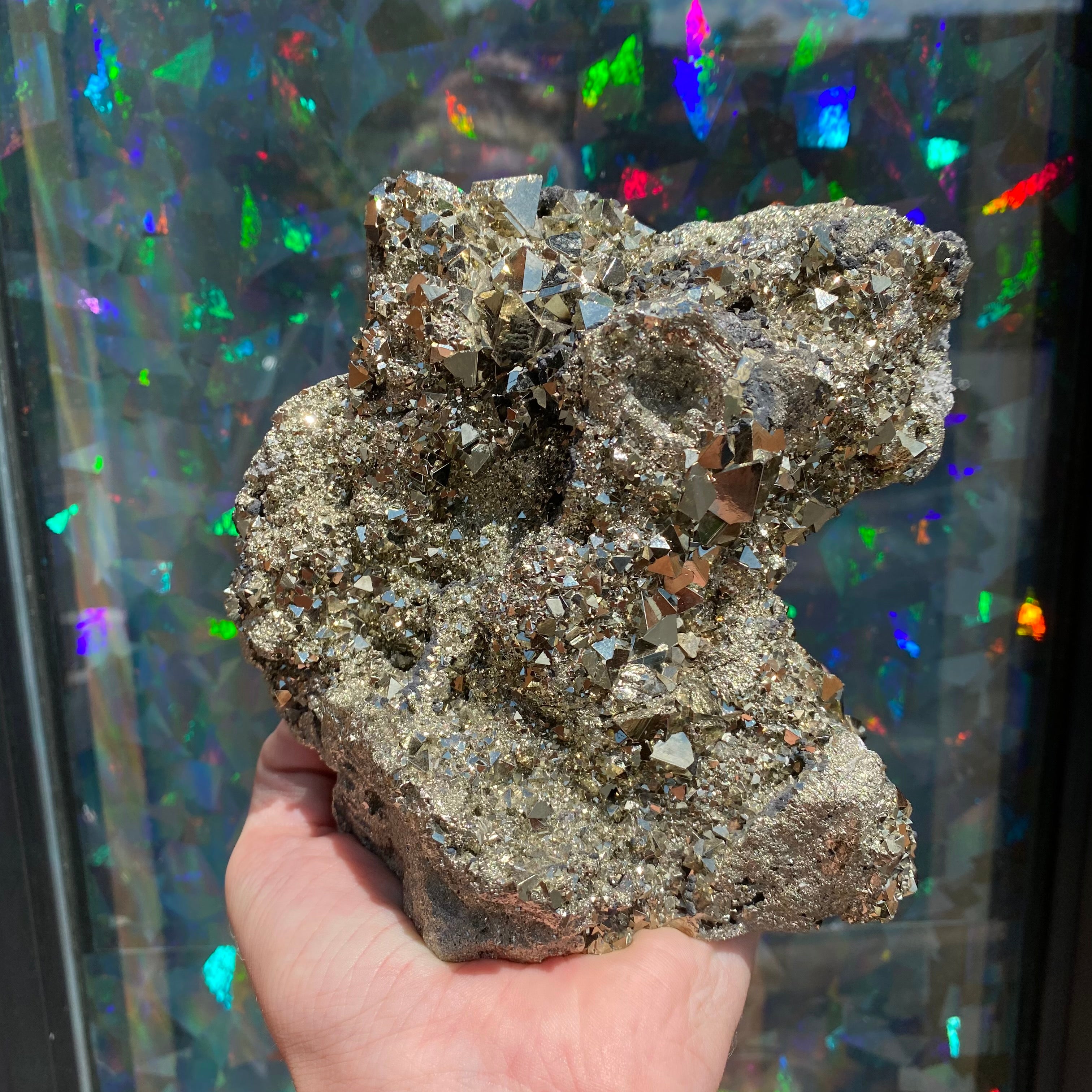 Iron Pyrite Cluster