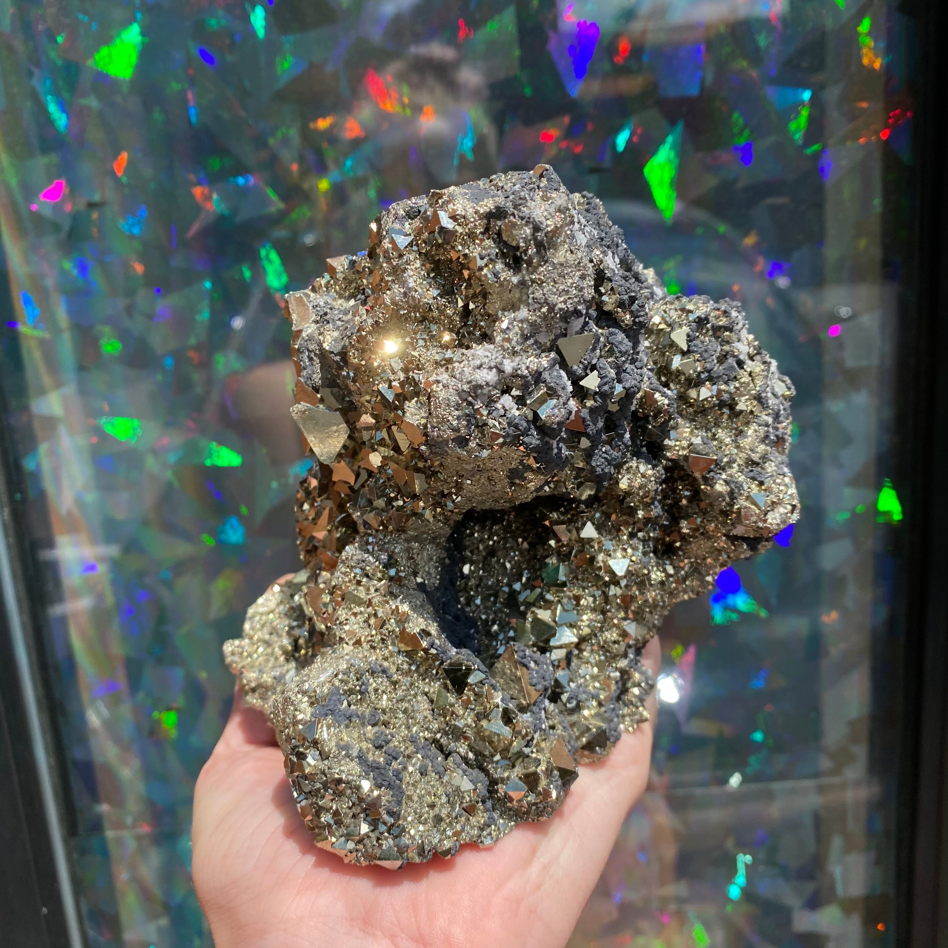 Iron Pyrite Cluster