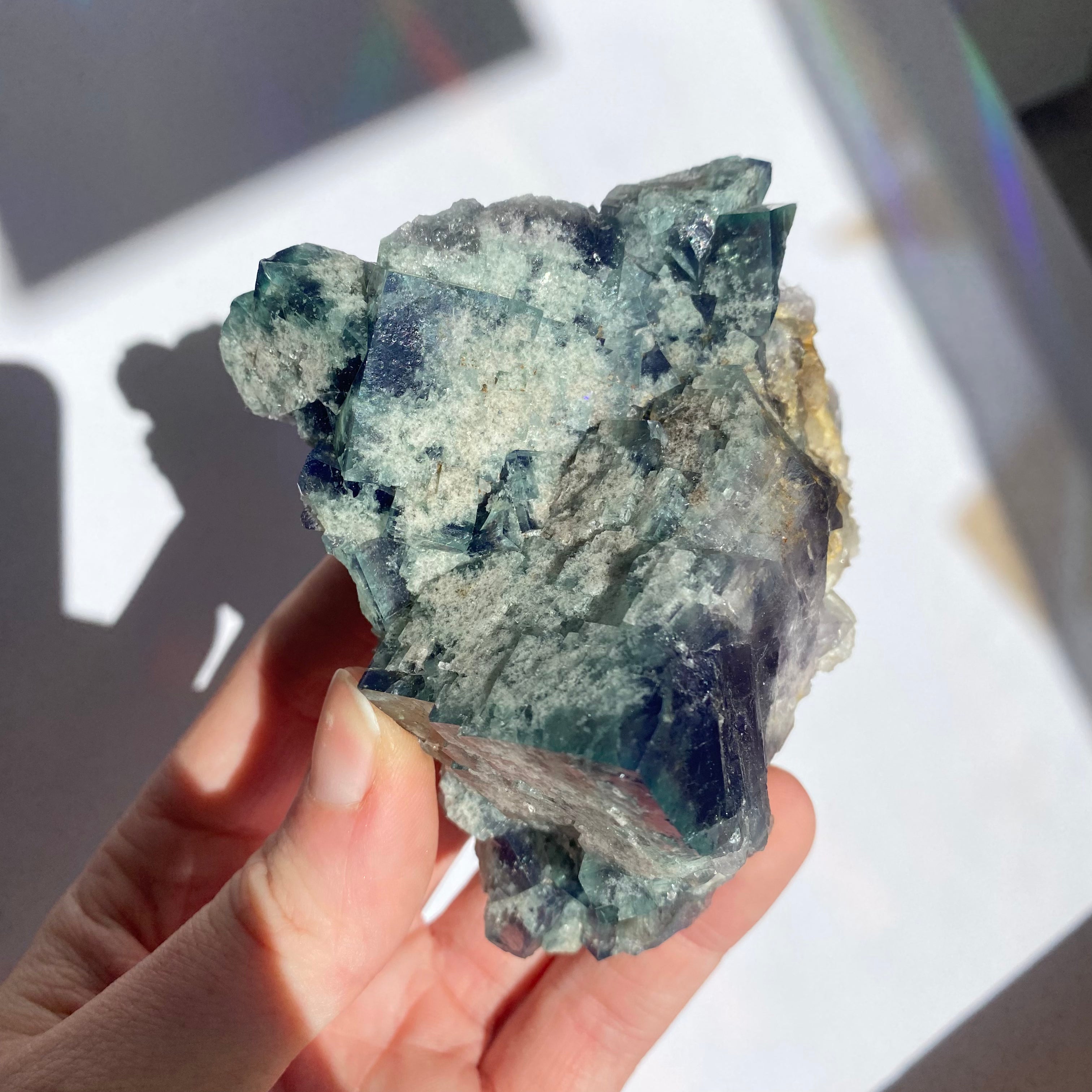 Diana Maria Fluorite Cluster