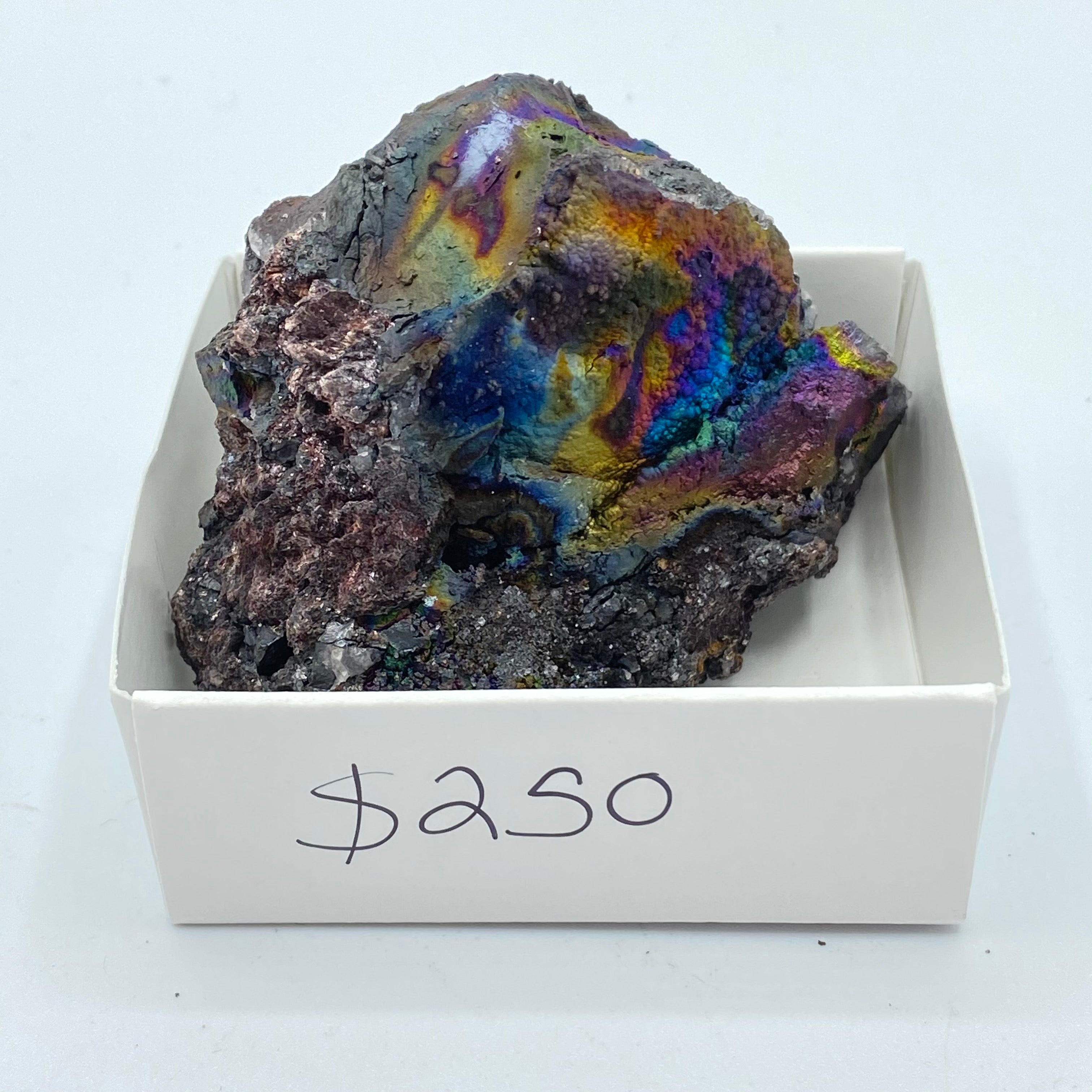 Store Turgite With Iridescent Hematite